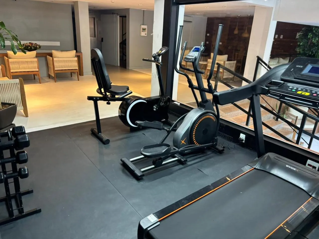 Fitness centre/facilities in Ibiza Barra Hotel