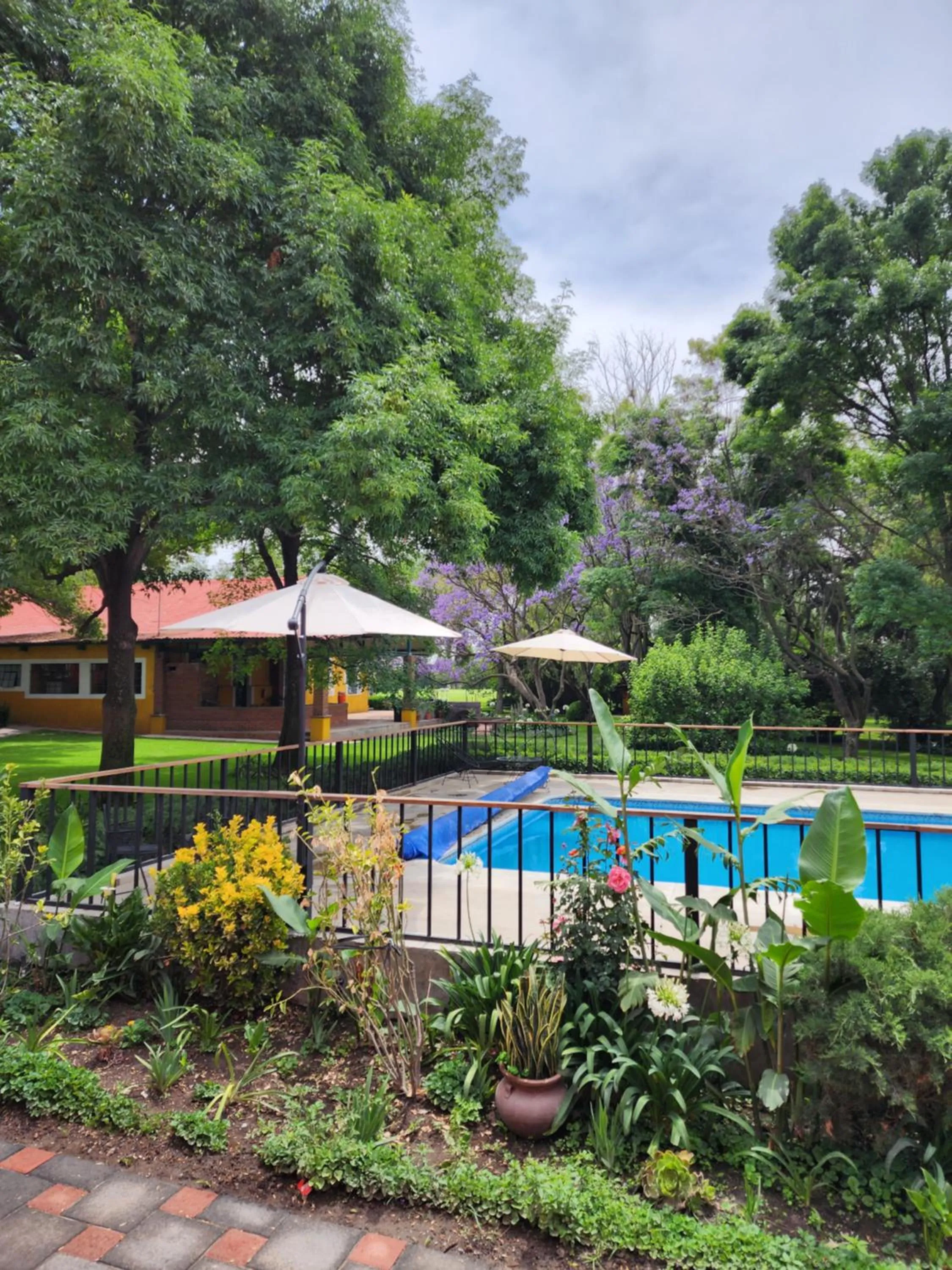 Swimming pool in Hotel Boutique Rancho San Juan Teotihuacan