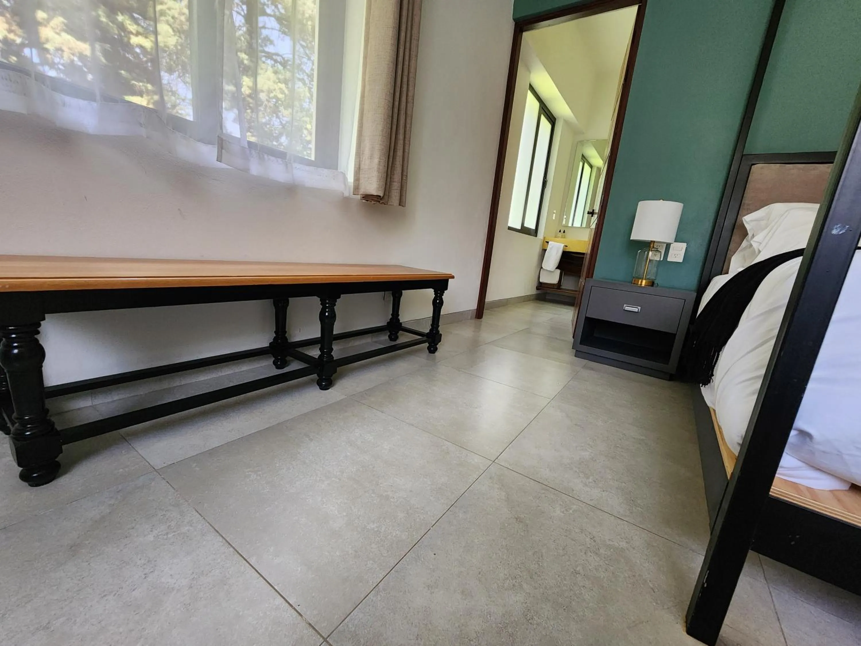 Bed in Hotel Boutique Rancho San Juan Teotihuacan