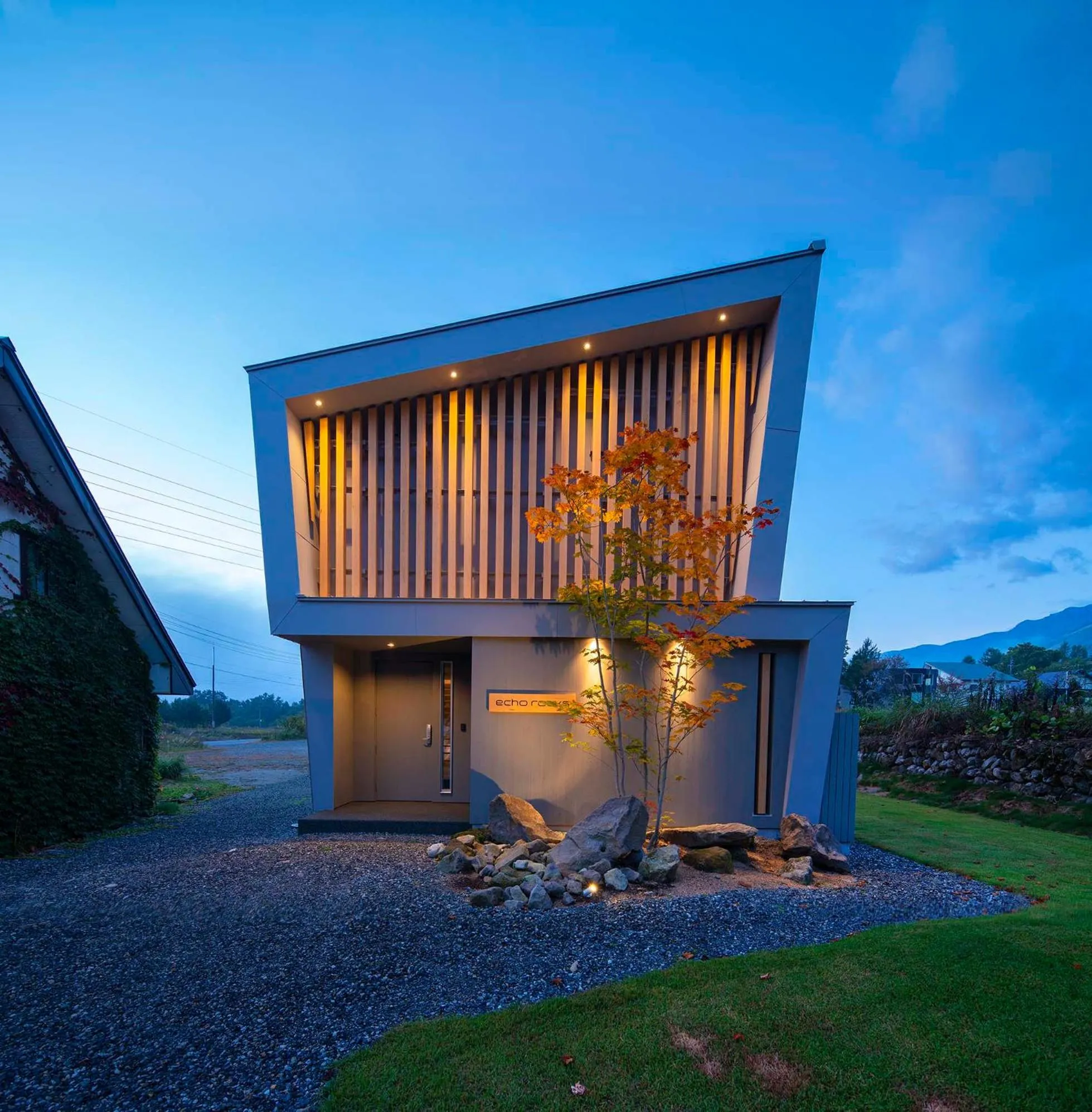 Facade/entrance in Echo Rocks by The Hakuba Collection