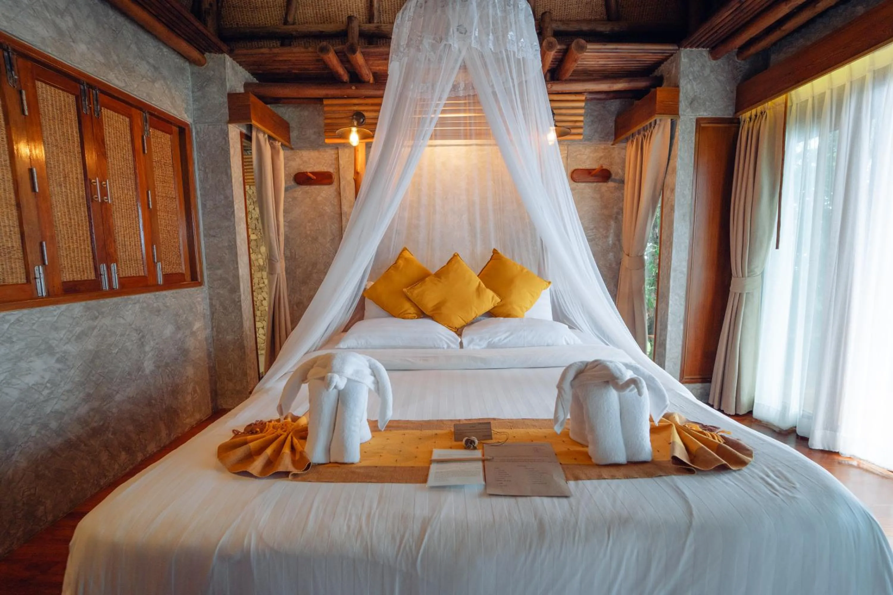 Bed in View Point Resort