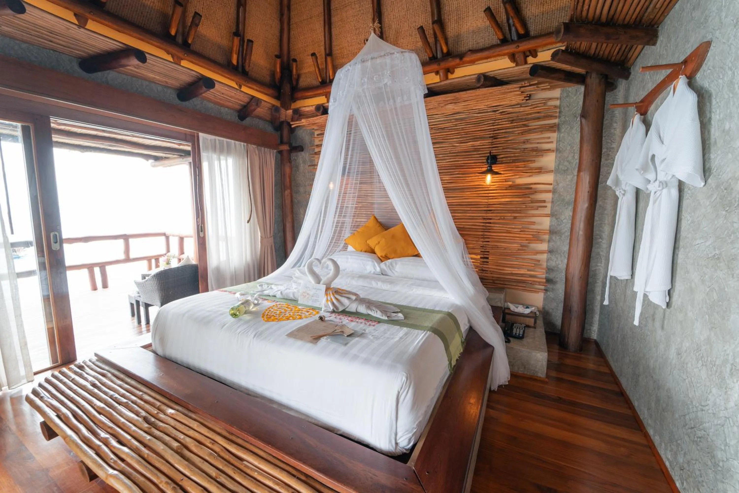 Bed in View Point Resort