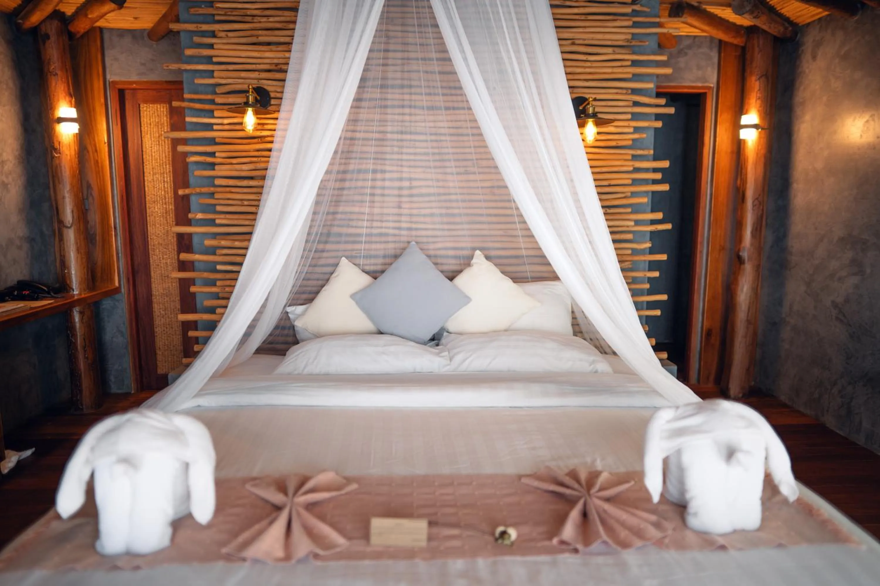 Bed in View Point Resort