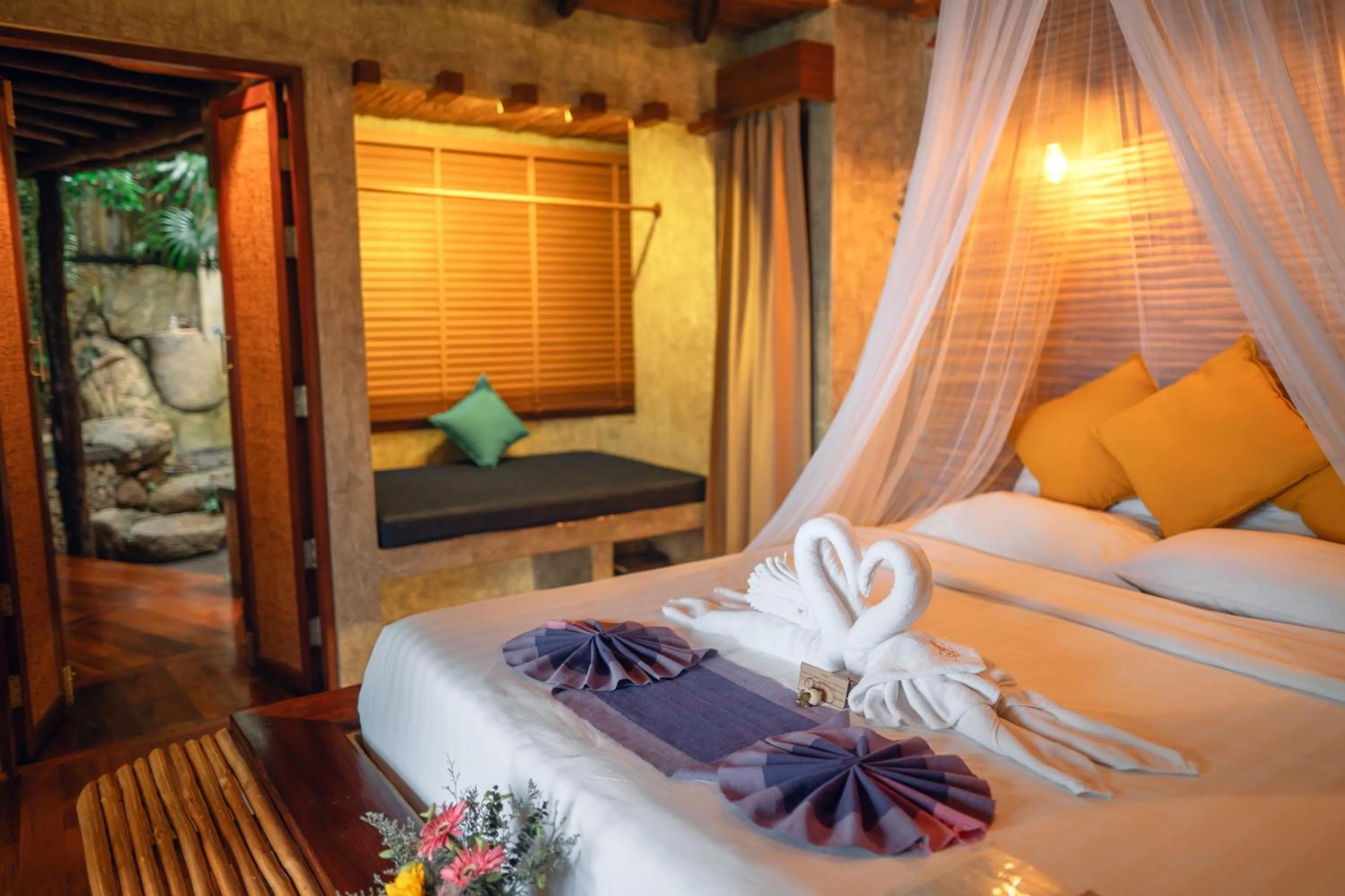 Bed in View Point Resort