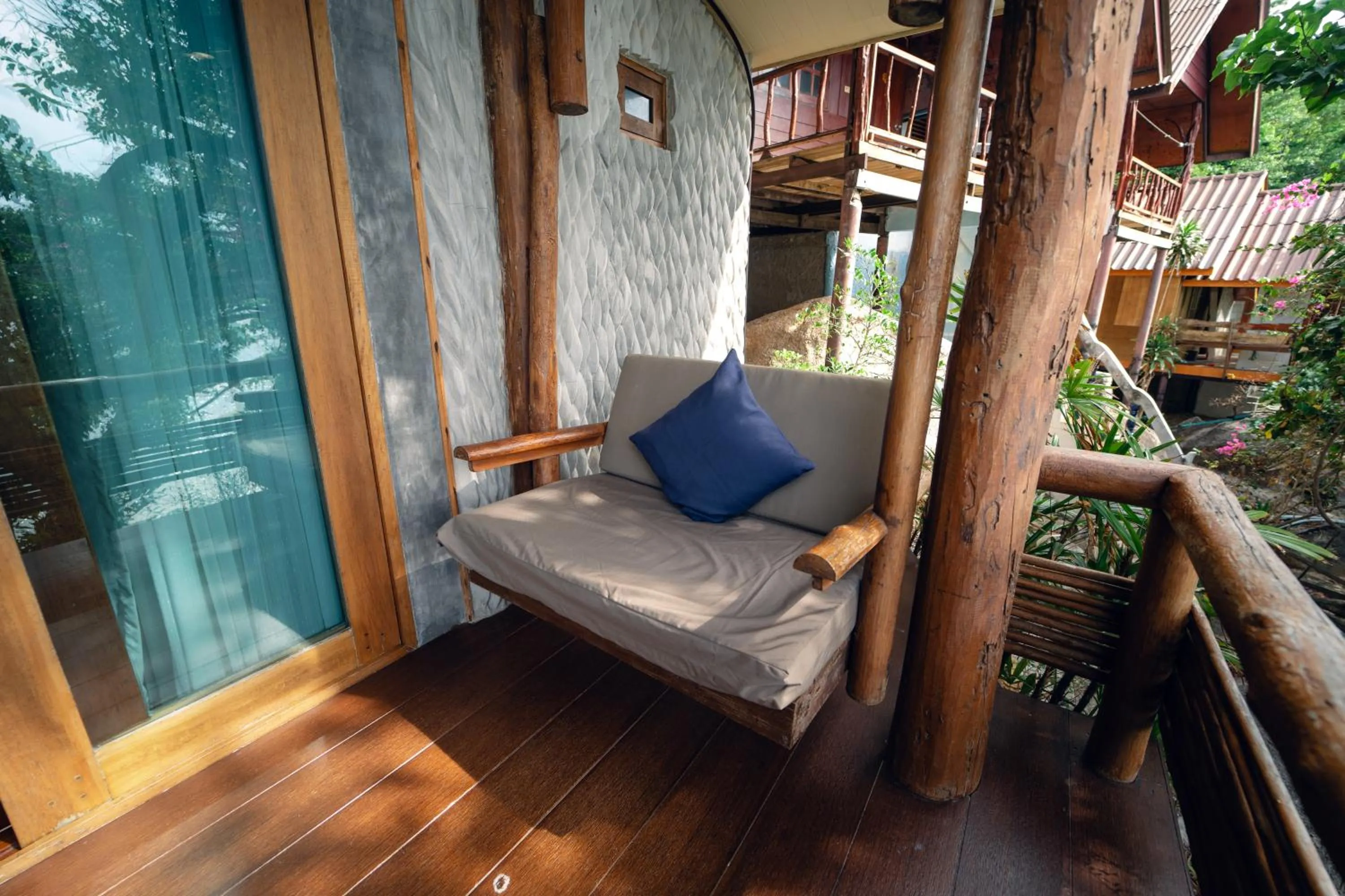 Seating area in View Point Resort