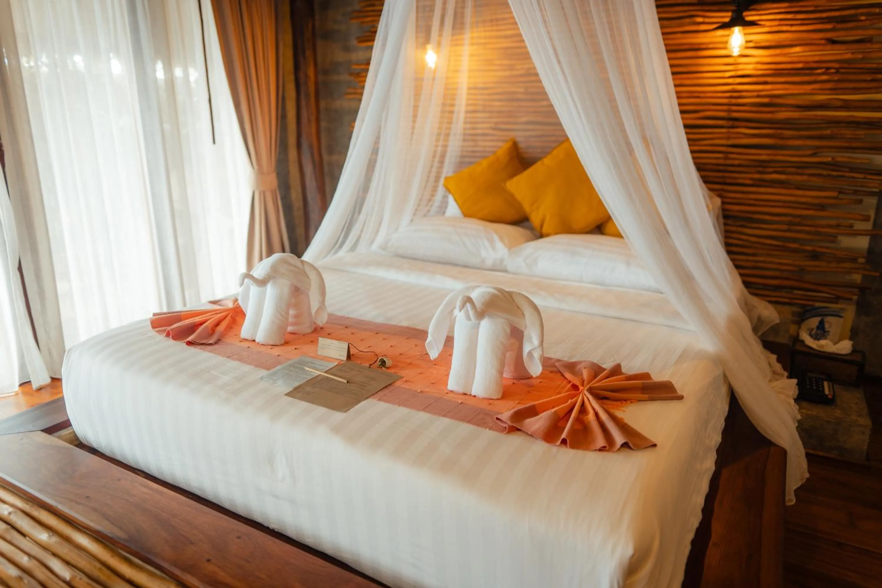 Bed in View Point Resort