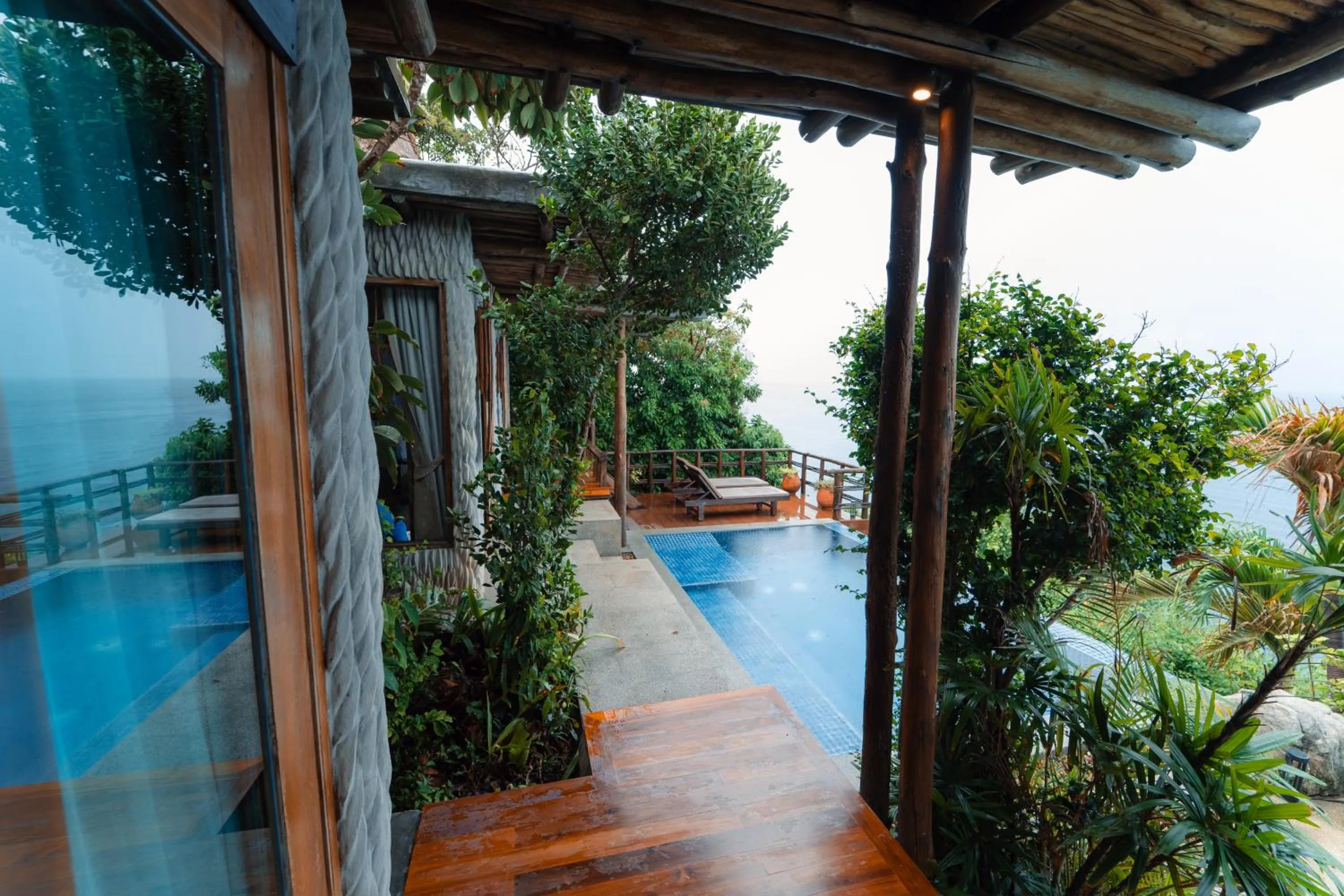 Patio in View Point Resort