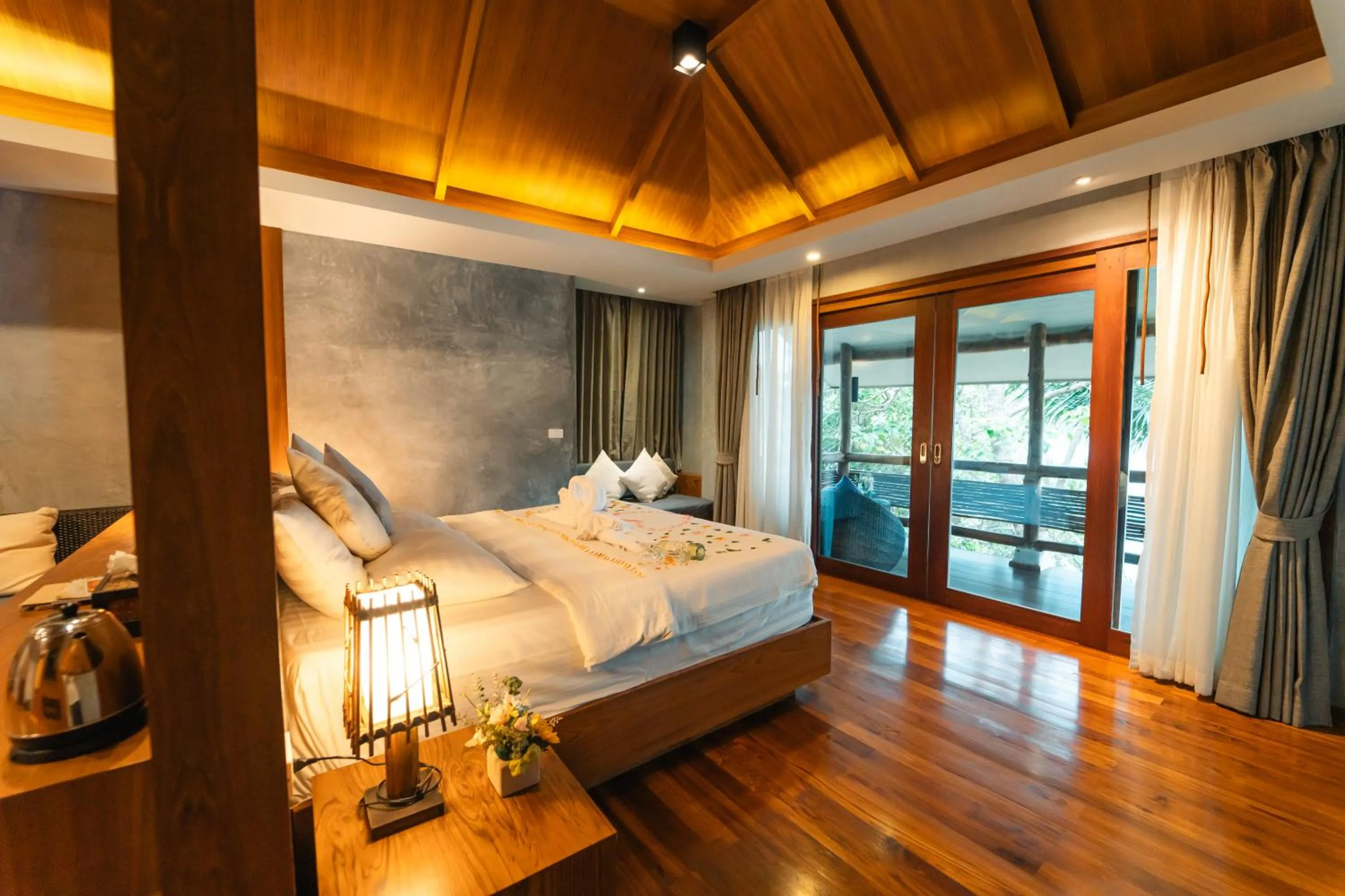 Bed in View Point Resort