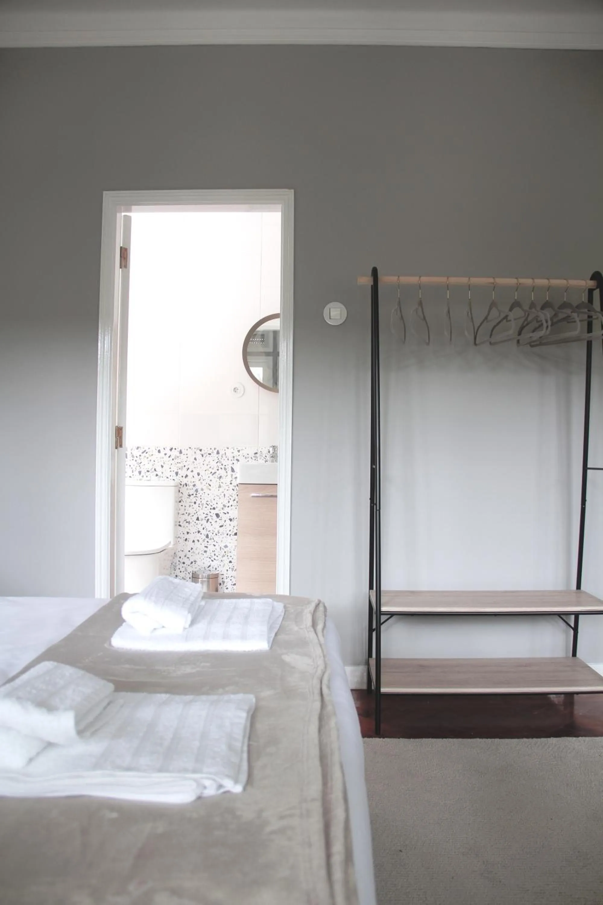 Bed in Genius Loci Guesthouse