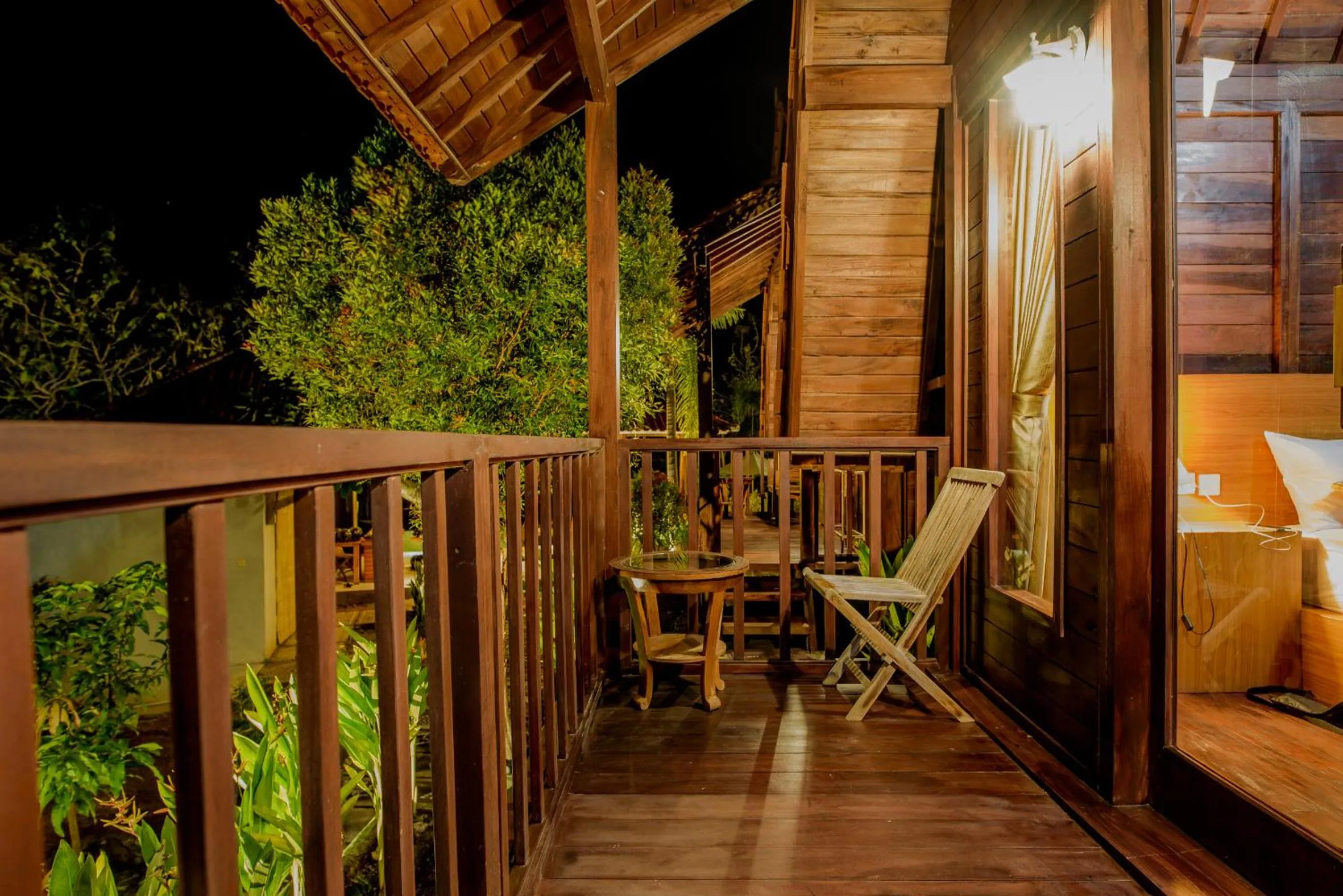 Balcony/Terrace in The Granyam Garden Cottage