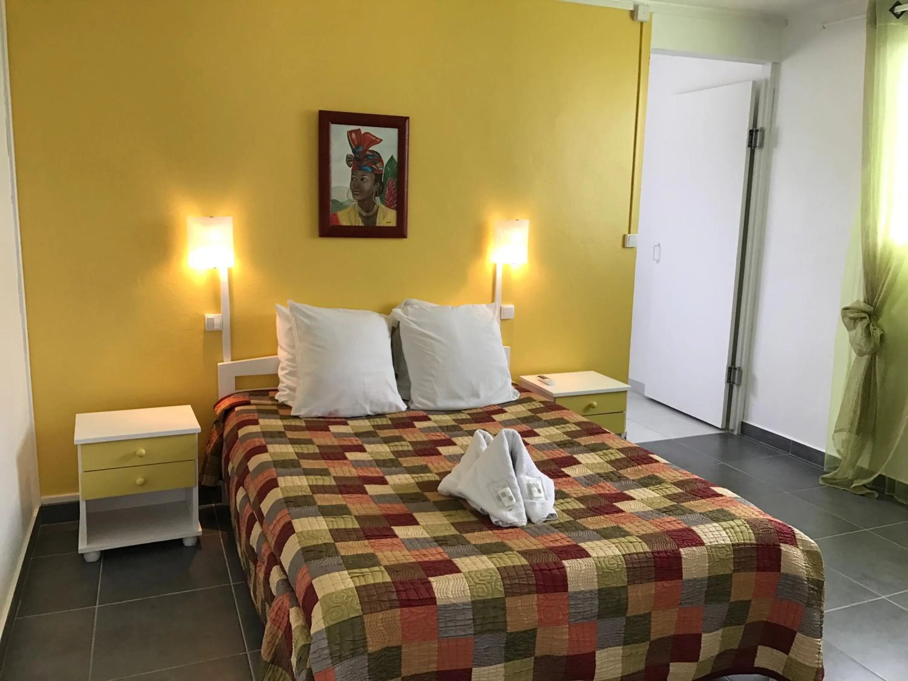 Bedroom, Bed in Résidence Paradis Tropical