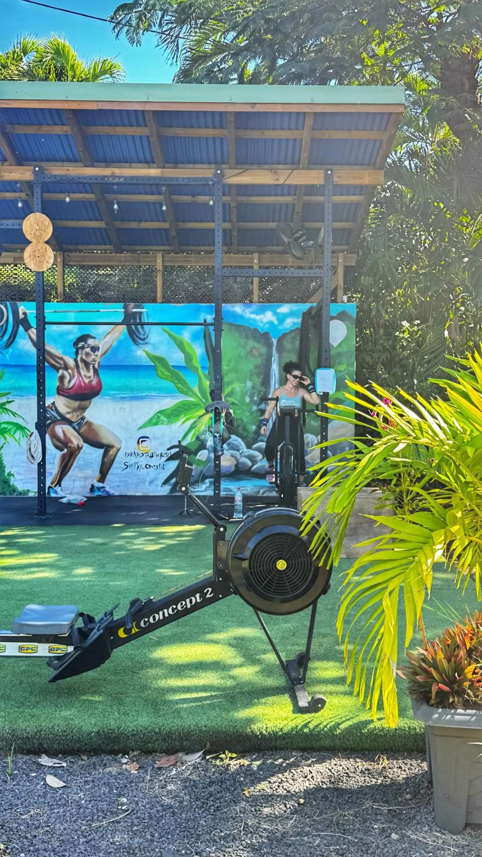 Fitness centre/facilities in Résidence Paradis Tropical