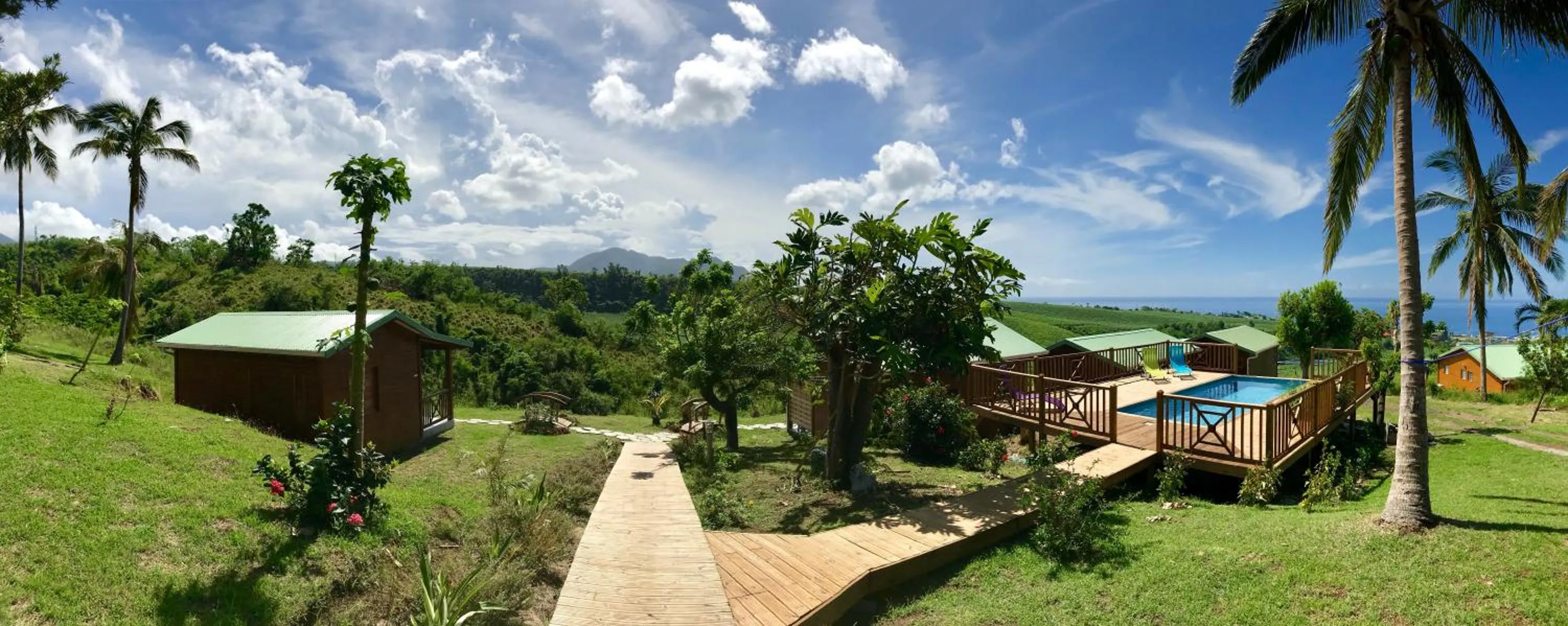 Garden in Résidence Paradis Tropical