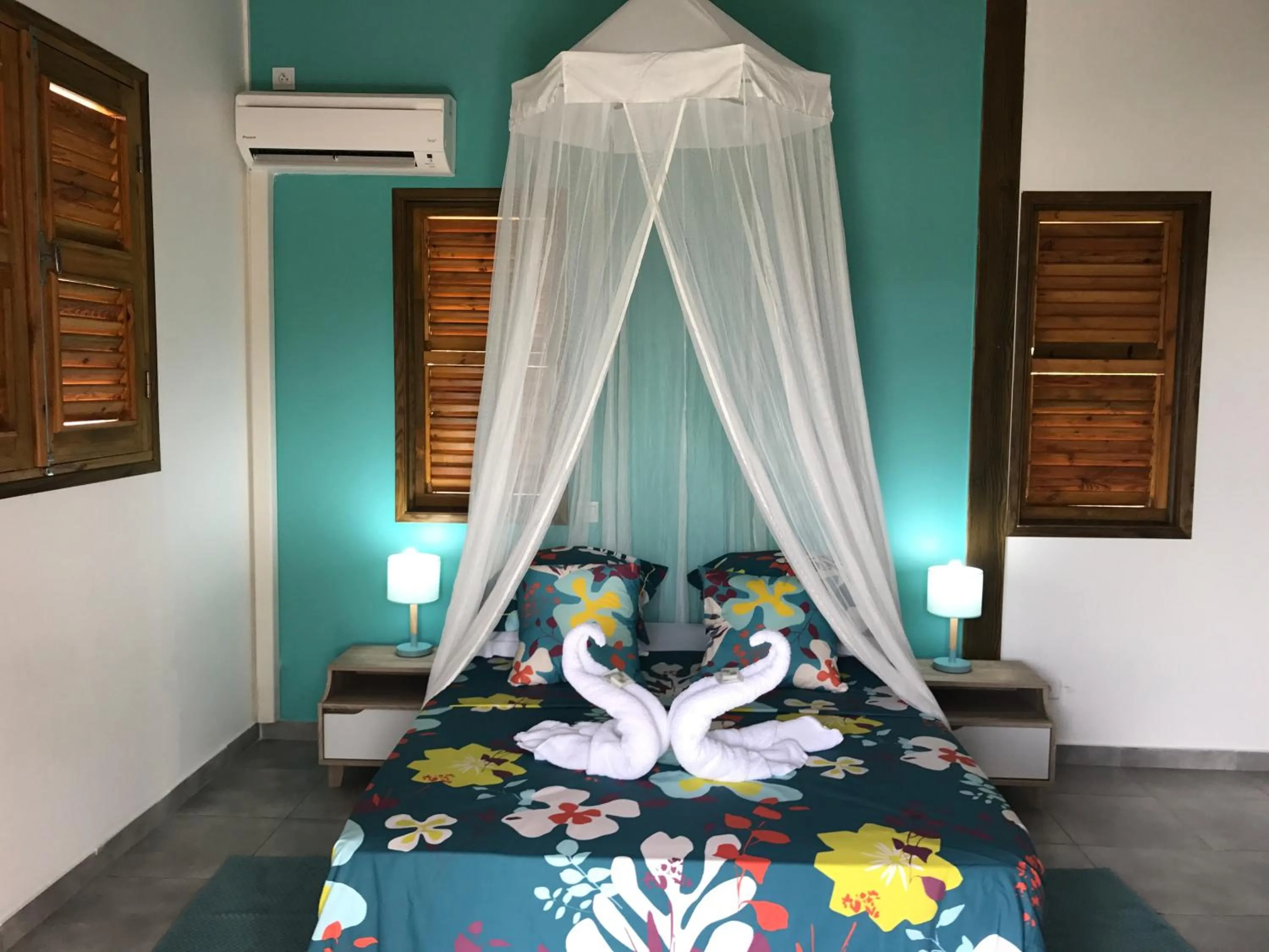 Bedroom, Bed in Résidence Paradis Tropical