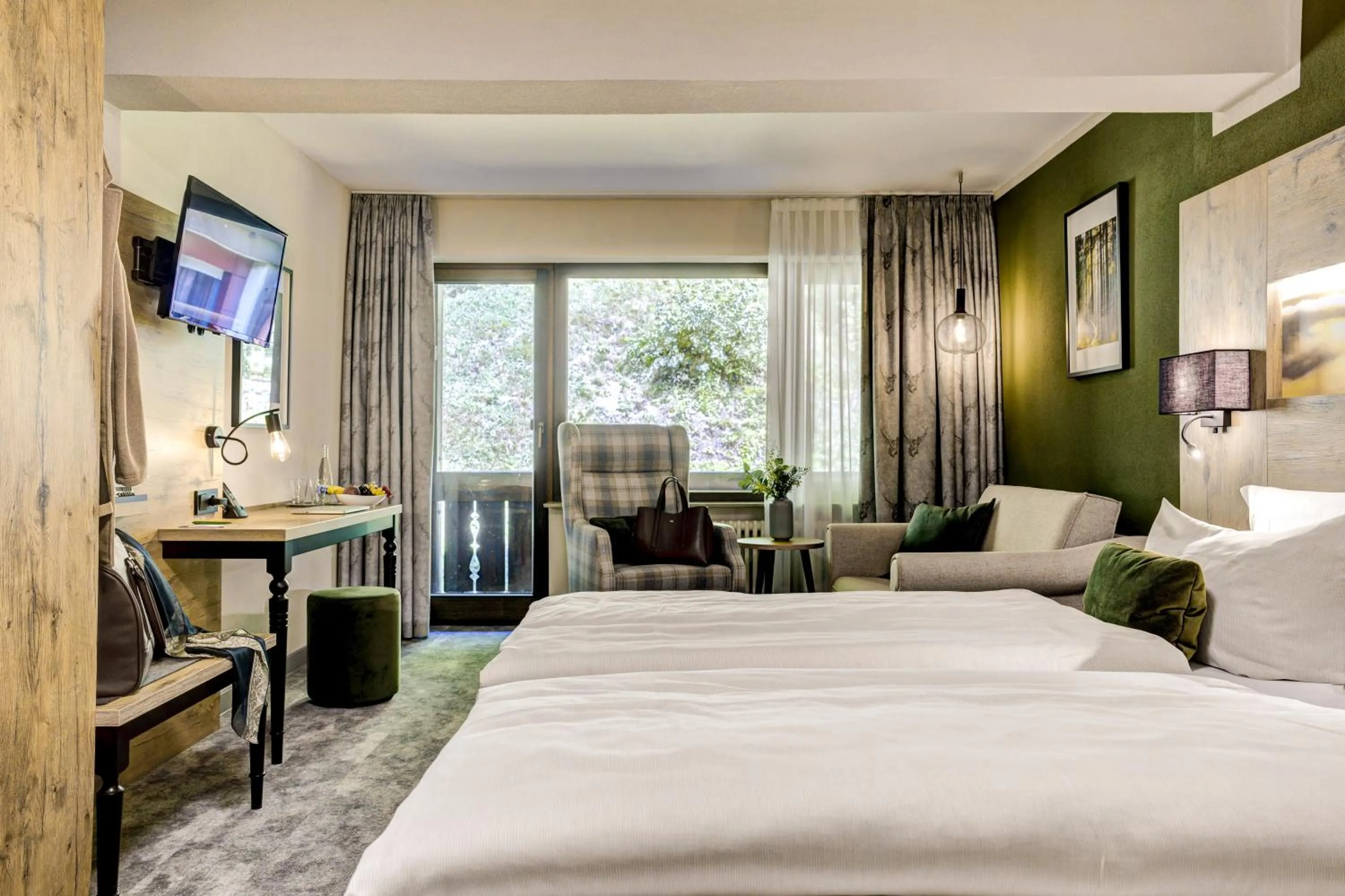 TV and multimedia, Bed in Ringhotel Sonnenhof