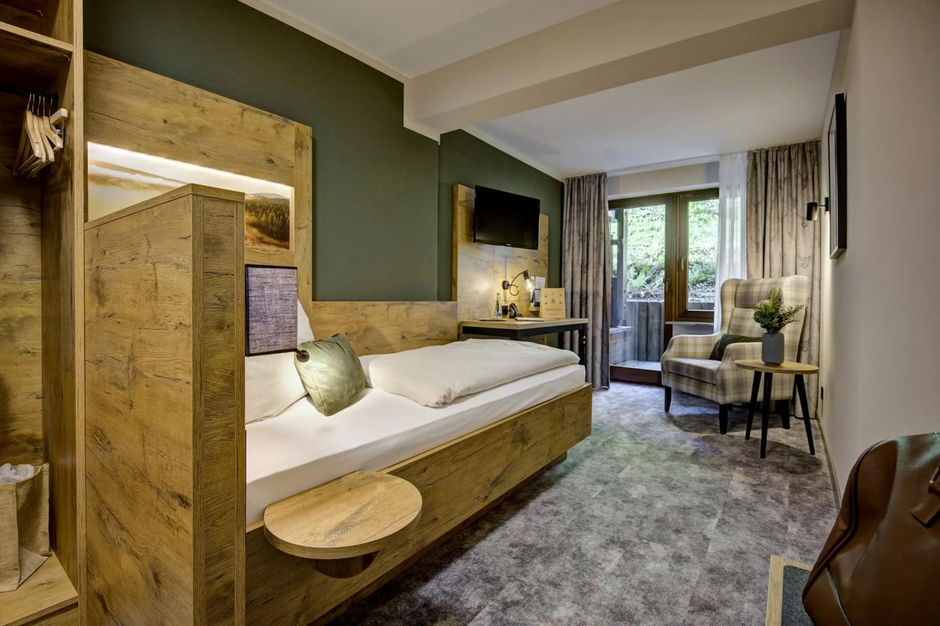 Bed in Ringhotel Sonnenhof