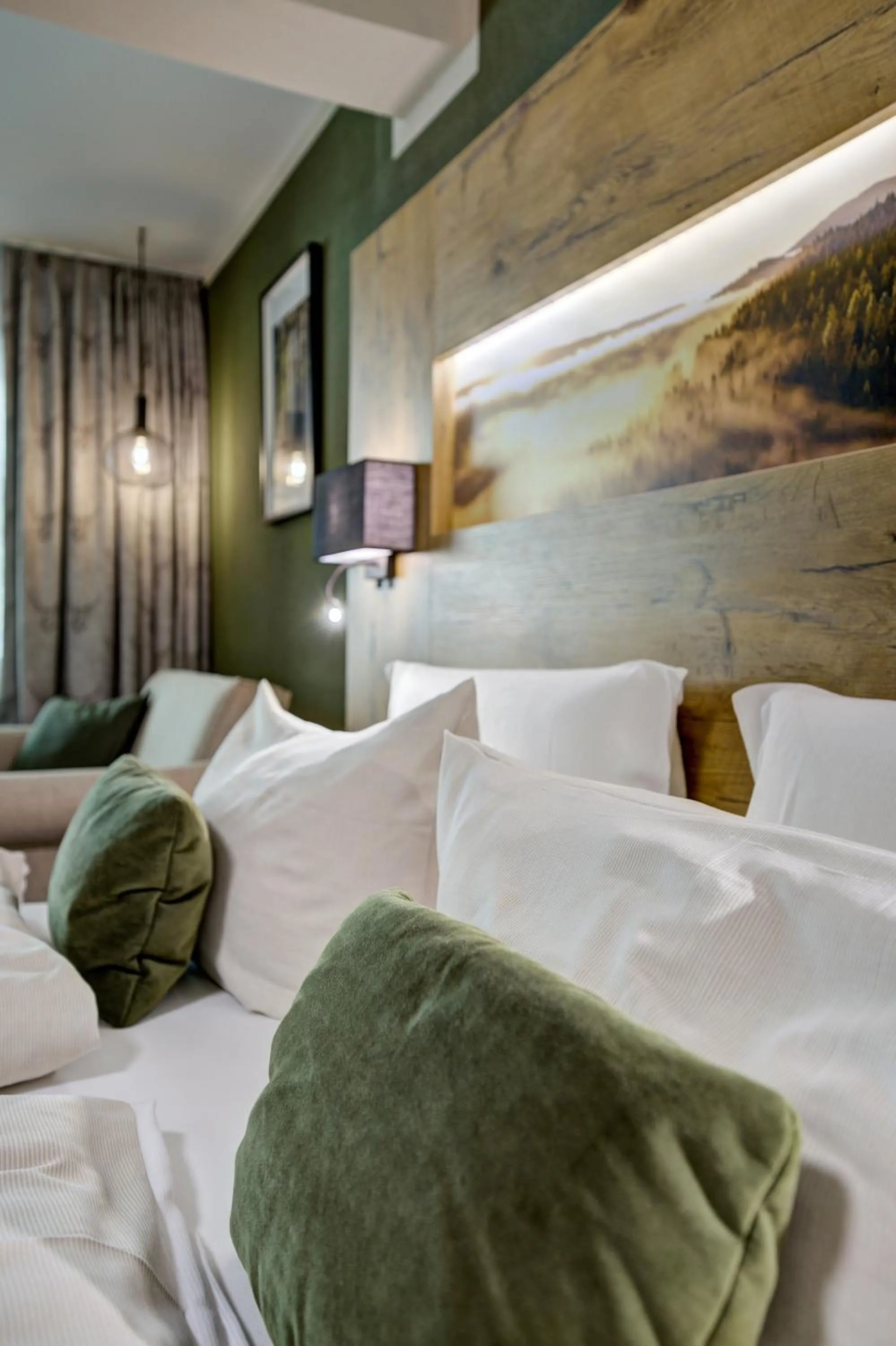 Bed in Ringhotel Sonnenhof