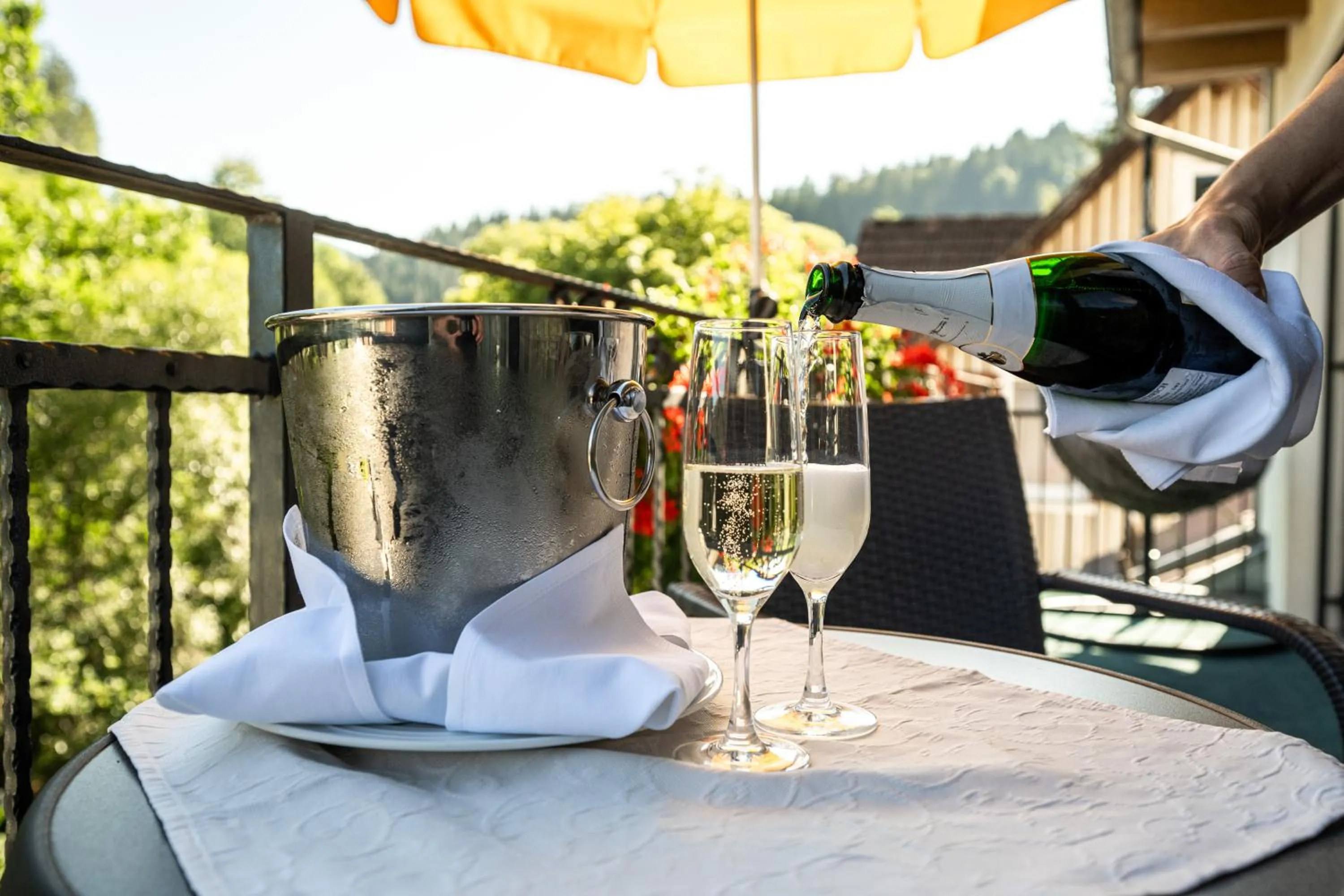 View (from property/room) in Ringhotel Sonnenhof