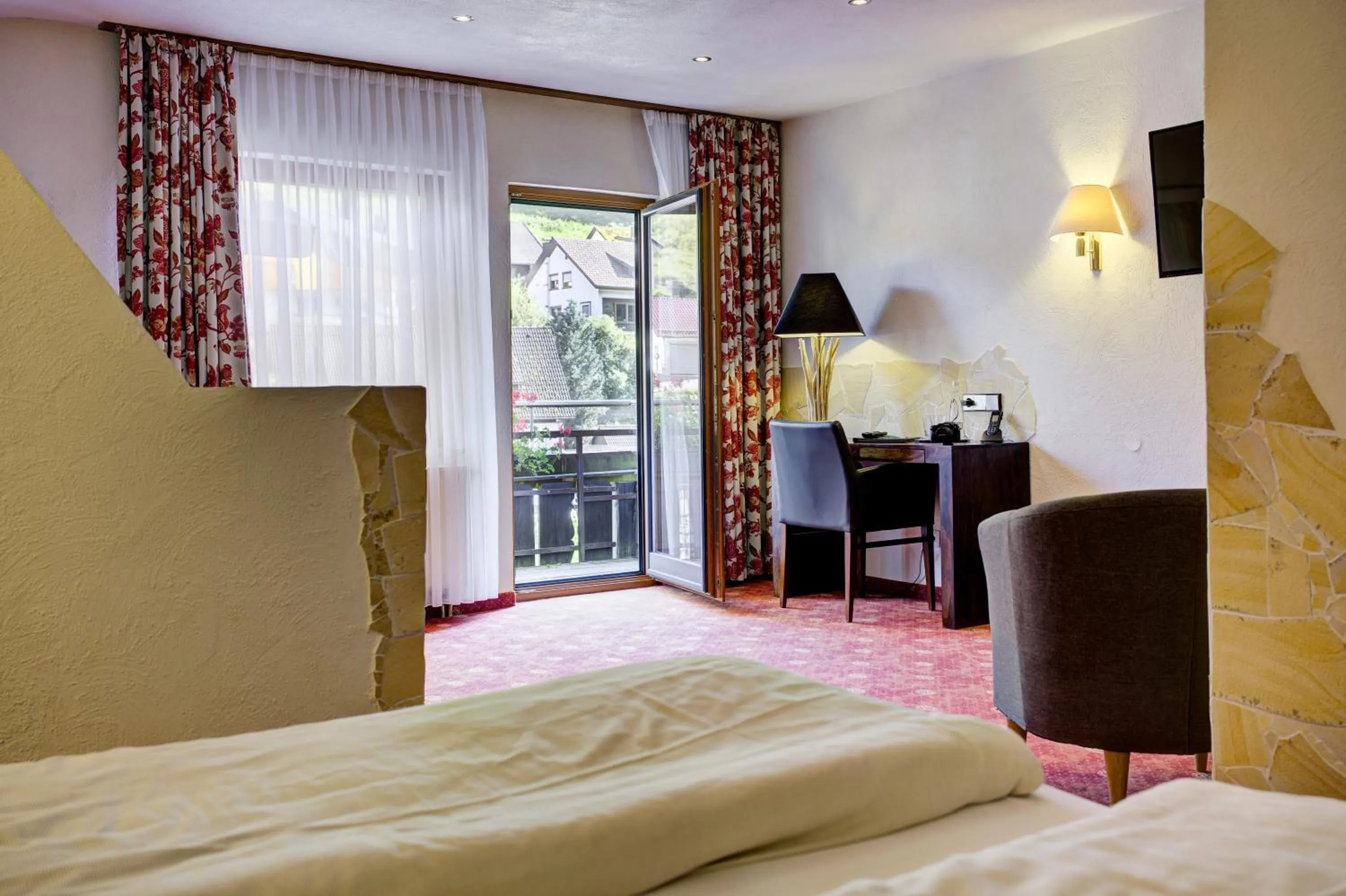 Bed in Ringhotel Sonnenhof