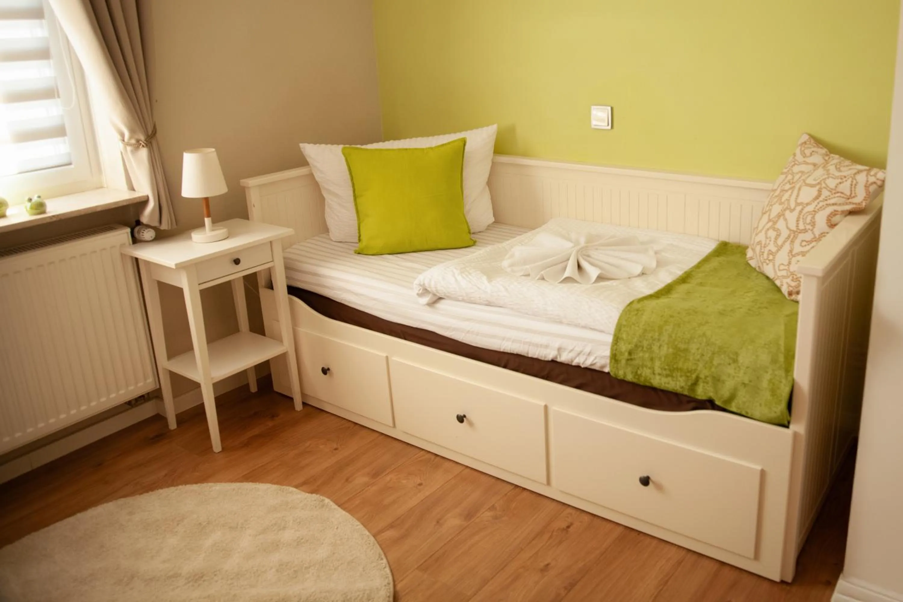 Bed in WohnRaum Gäste- & Boardinghaus