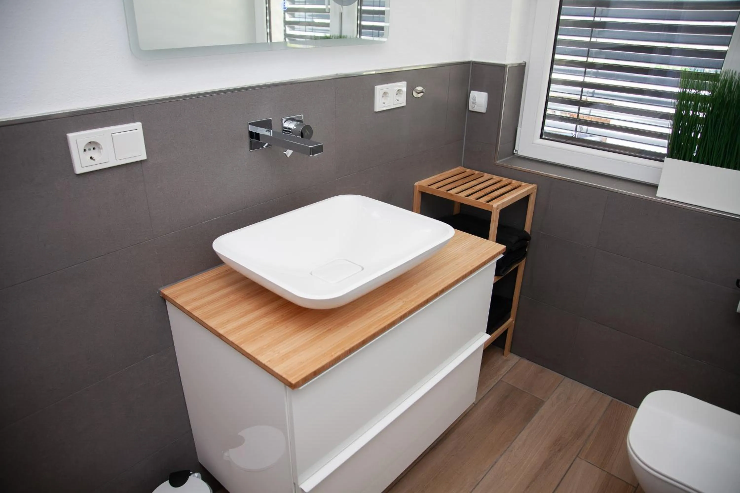 Bathroom in WohnRaum Gäste- & Boardinghaus