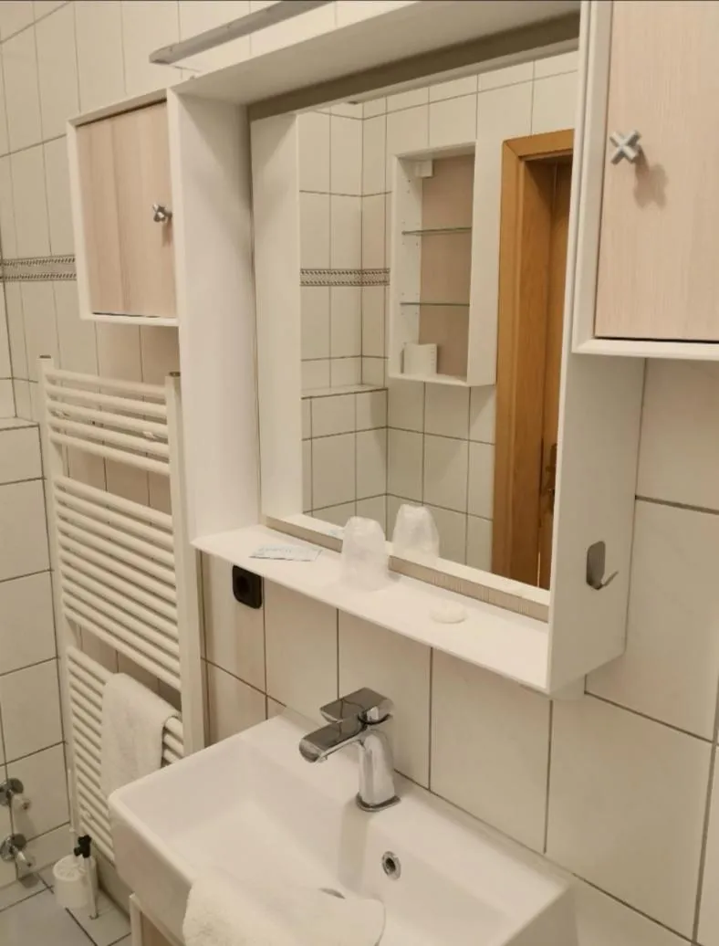 Bathroom in Landhotel Heidkrug