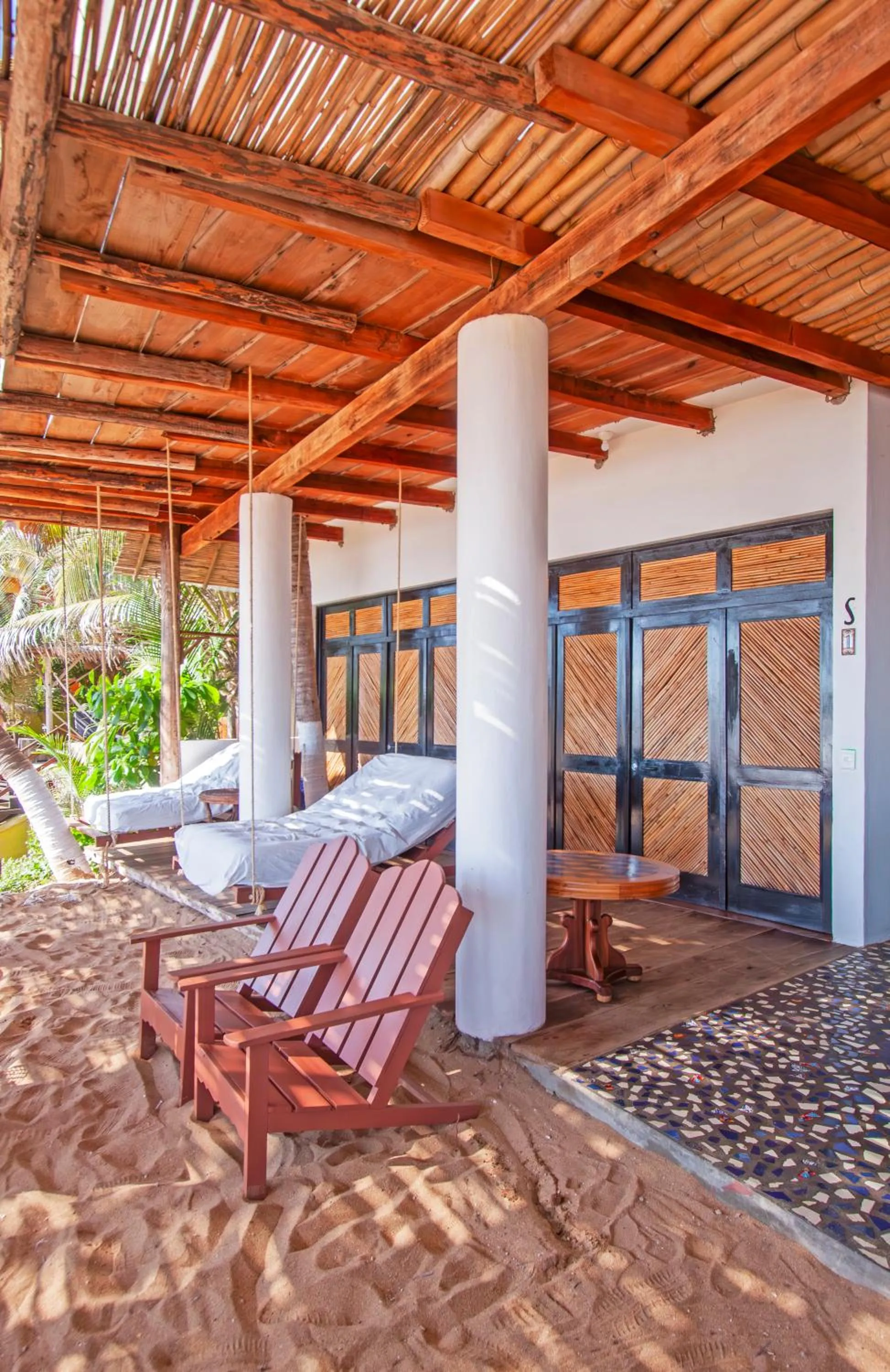 Balcony/Terrace in Posada Buda-Tortuga