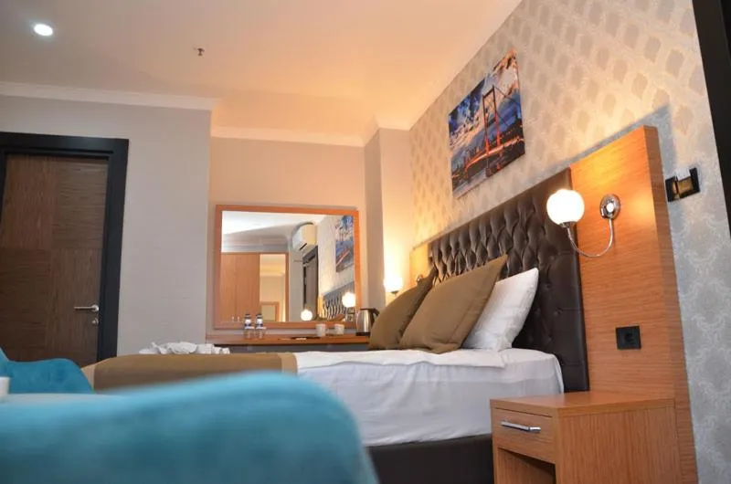 Bed in Otel Grand Lark İstanbul