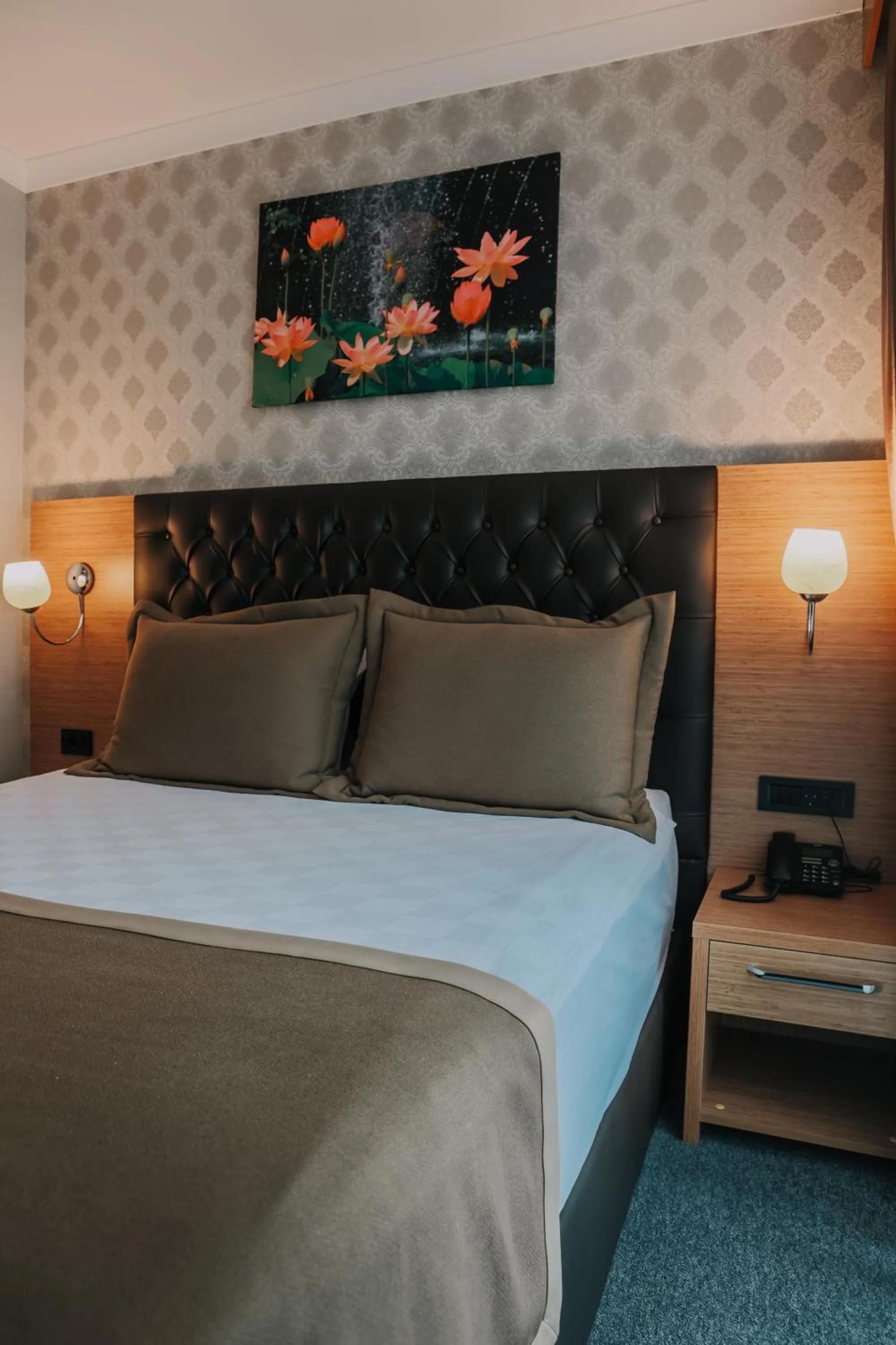 Bed in Otel Grand Lark İstanbul