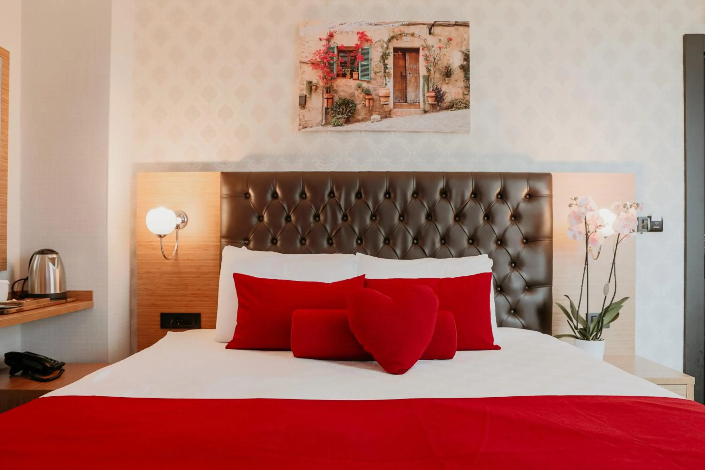 Bed in Otel Grand Lark İstanbul