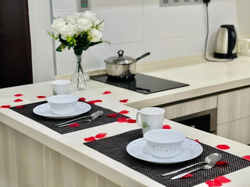 Dining area in Paragon Suite Homestay by Antlerzone