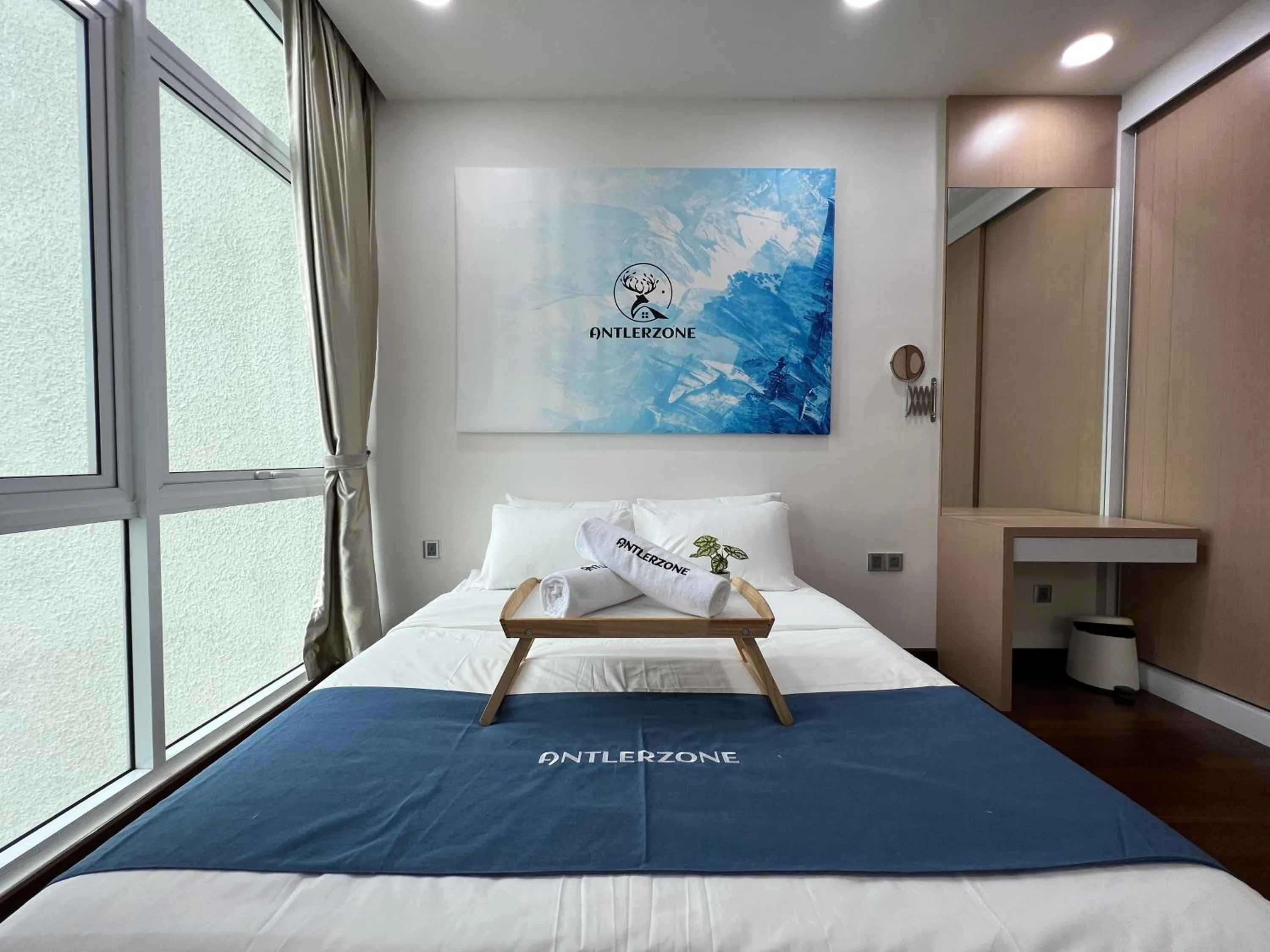Bed in Paragon Suite Homestay by Antlerzone