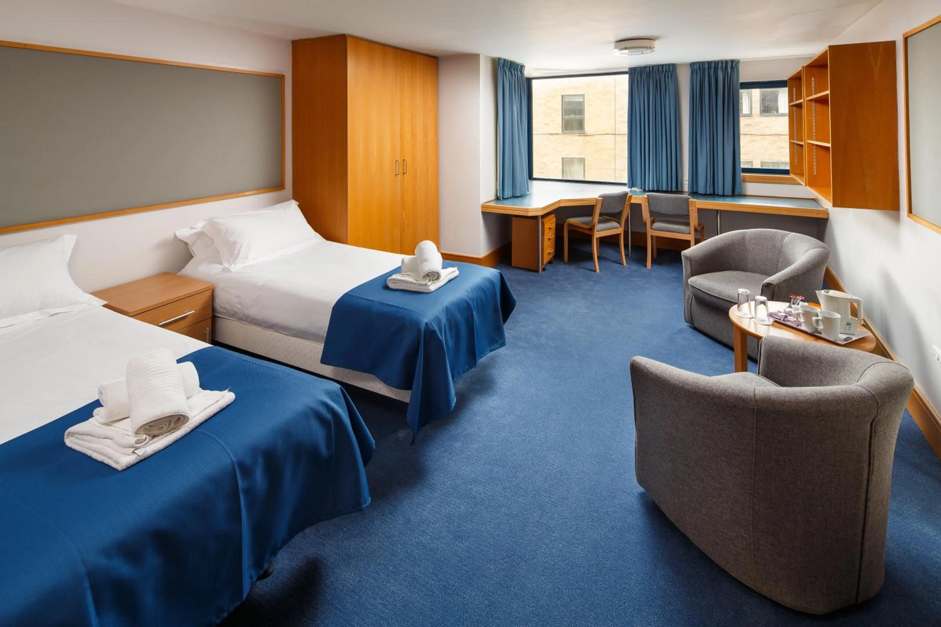 Photo of the whole room, Bed in Christ's College Cambridge