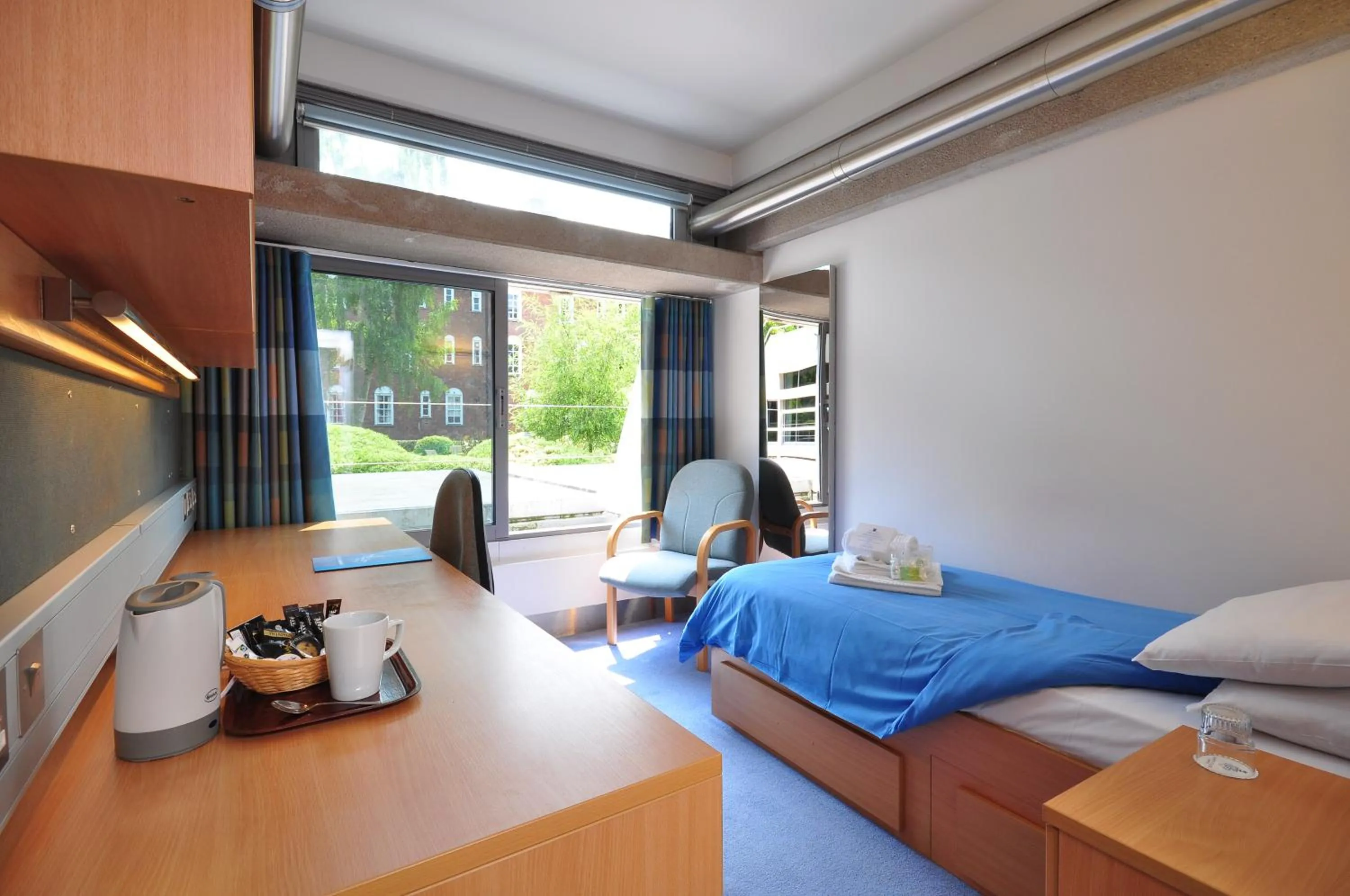 Photo of the whole room, Bed in Christ's College Cambridge