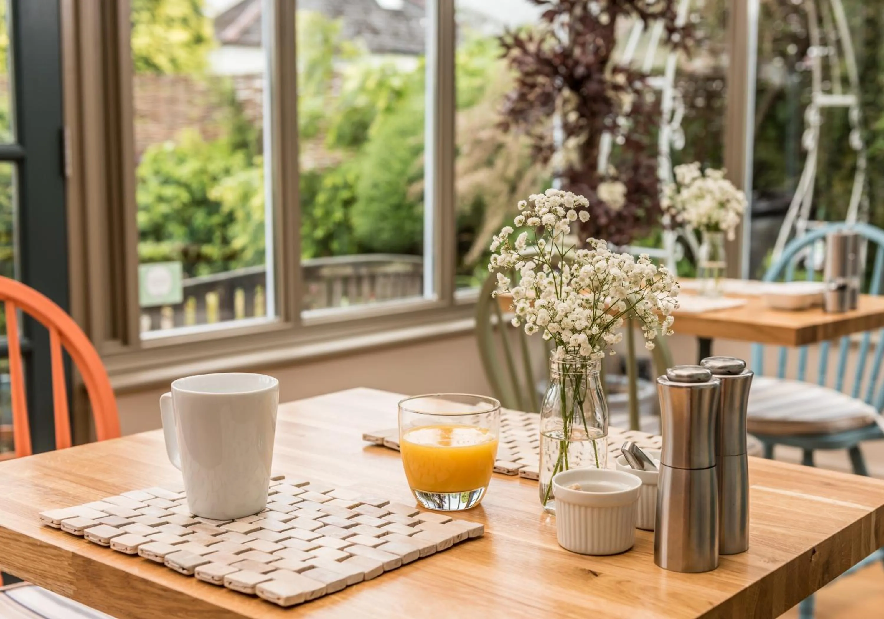 Dining area in Bradleigh Lodge