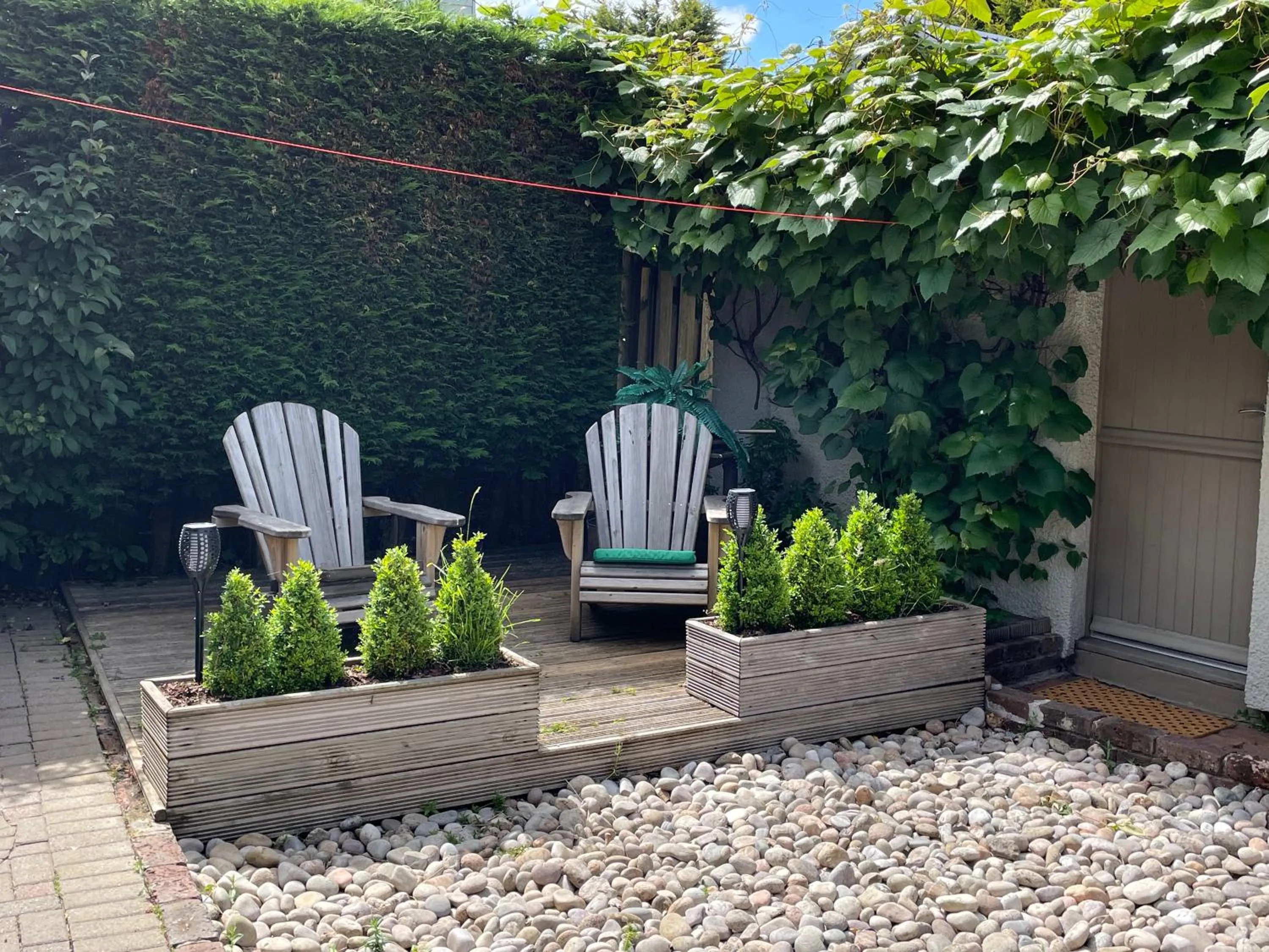 Patio in Bradleigh Lodge