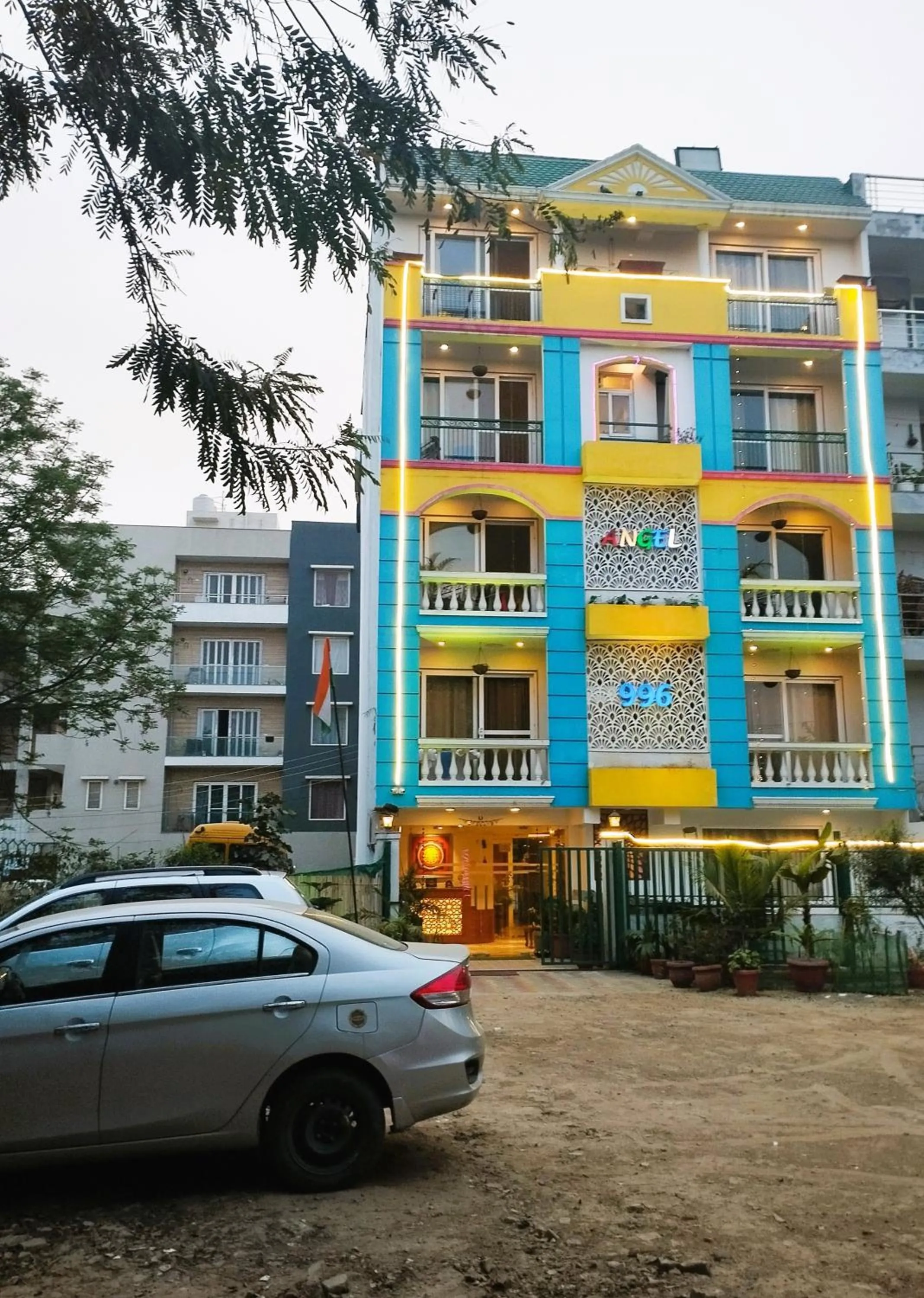 Property building in The Angel Hotel & Suites near Medanta