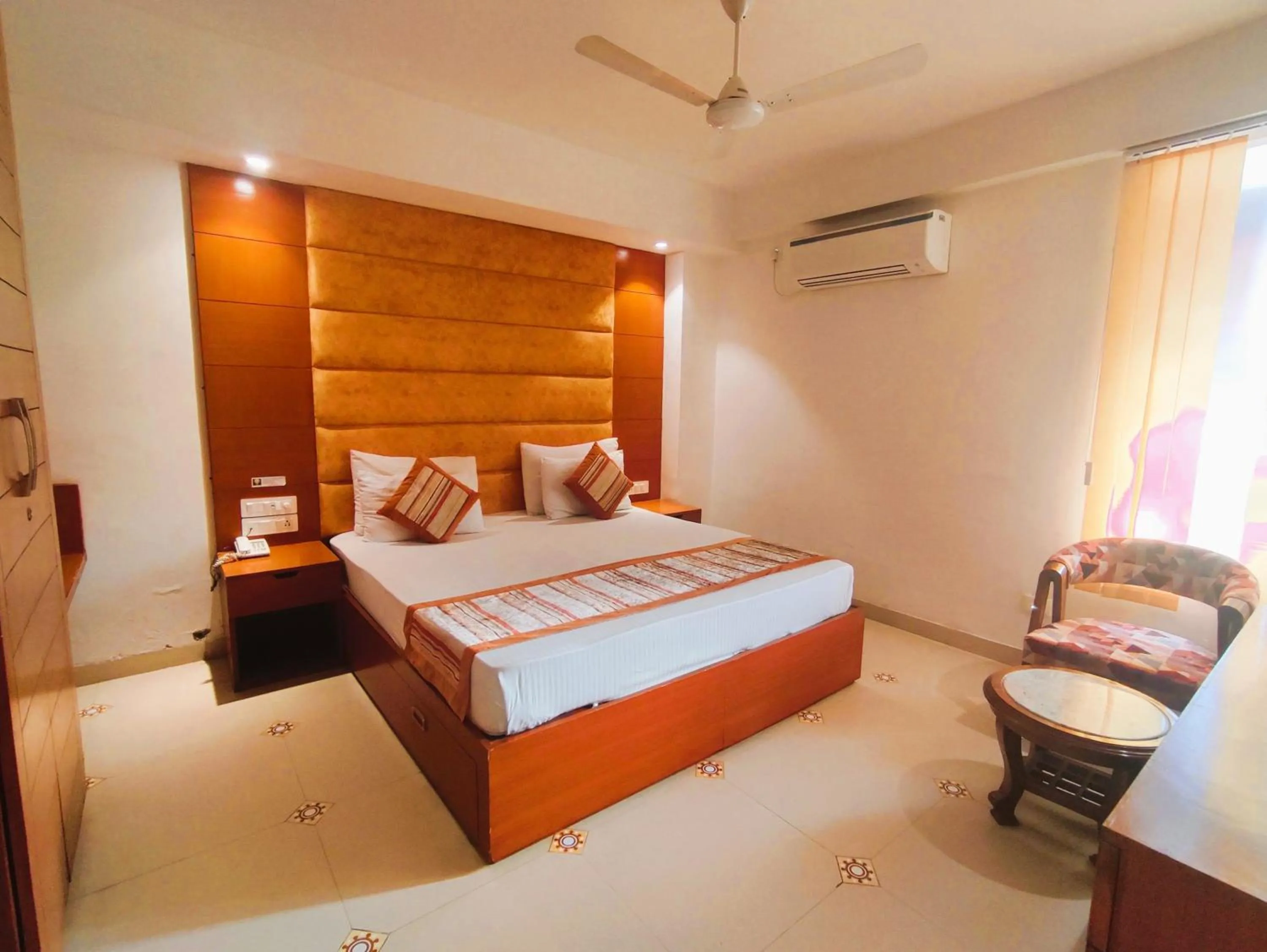 Bedroom, Bed in The Angel Hotel & Suites near Medanta