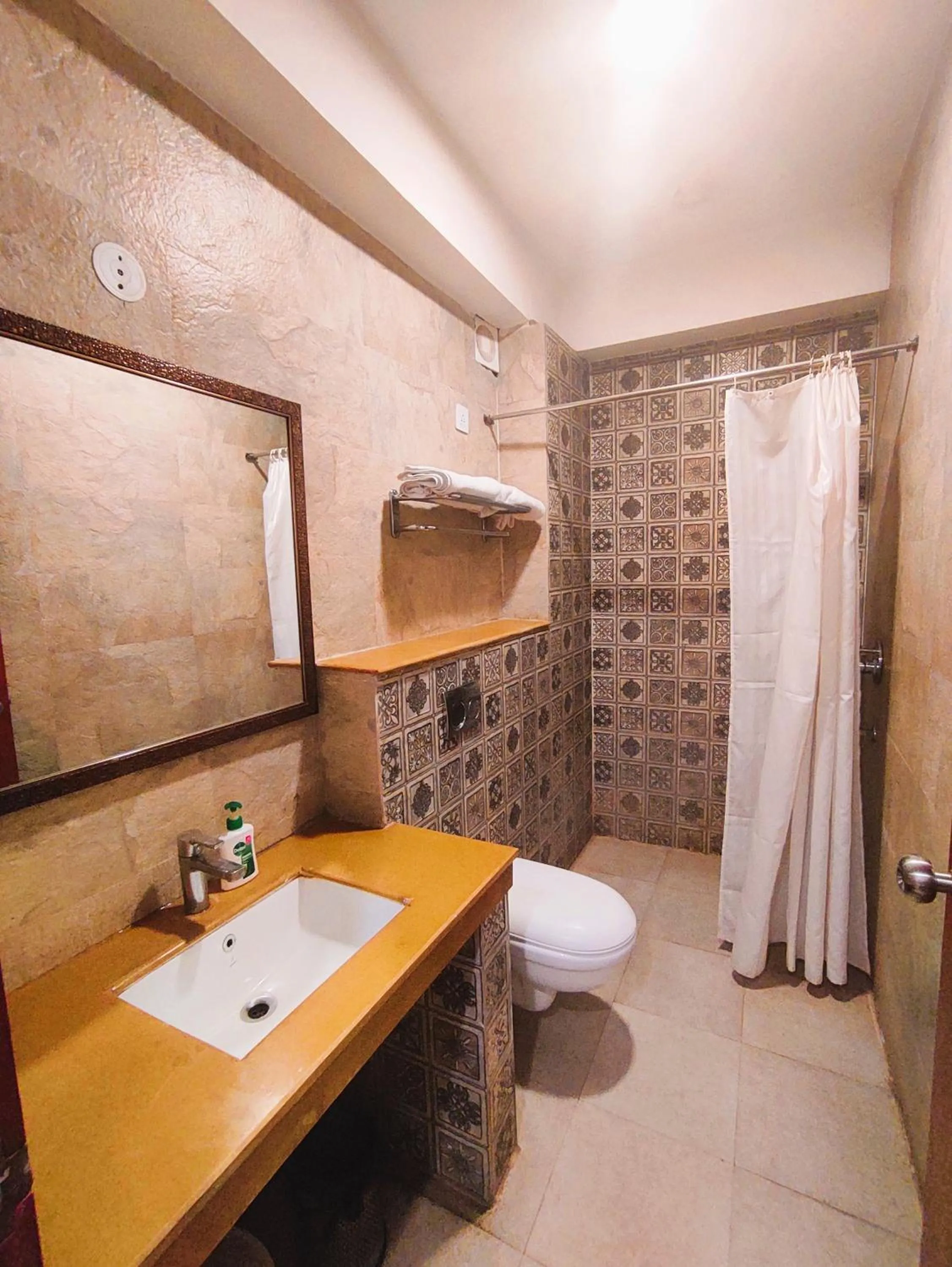 Bathroom in The Angel Hotel & Suites near Medanta