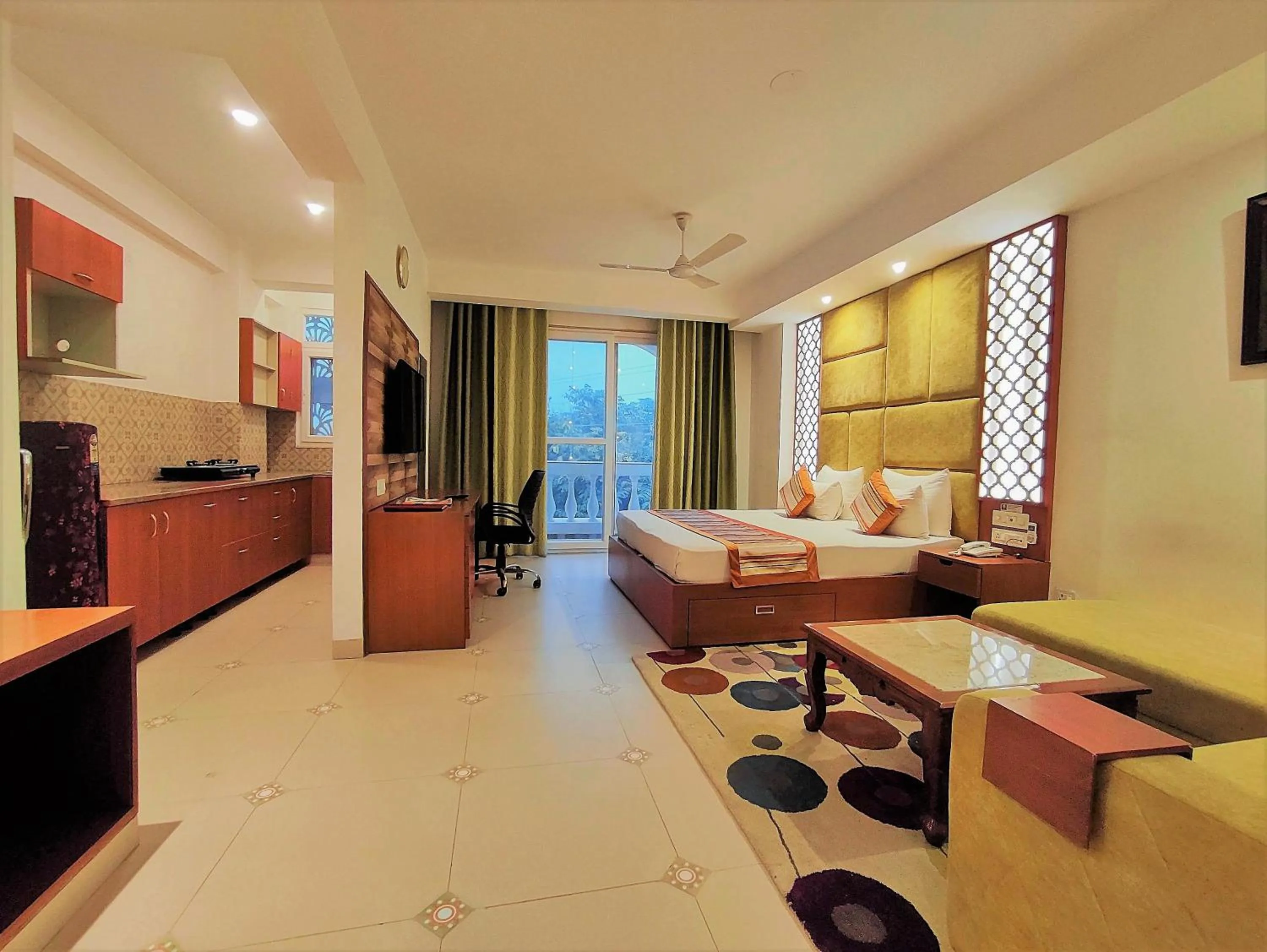 Photo of the whole room in The Angel Hotel & Suites near Medanta