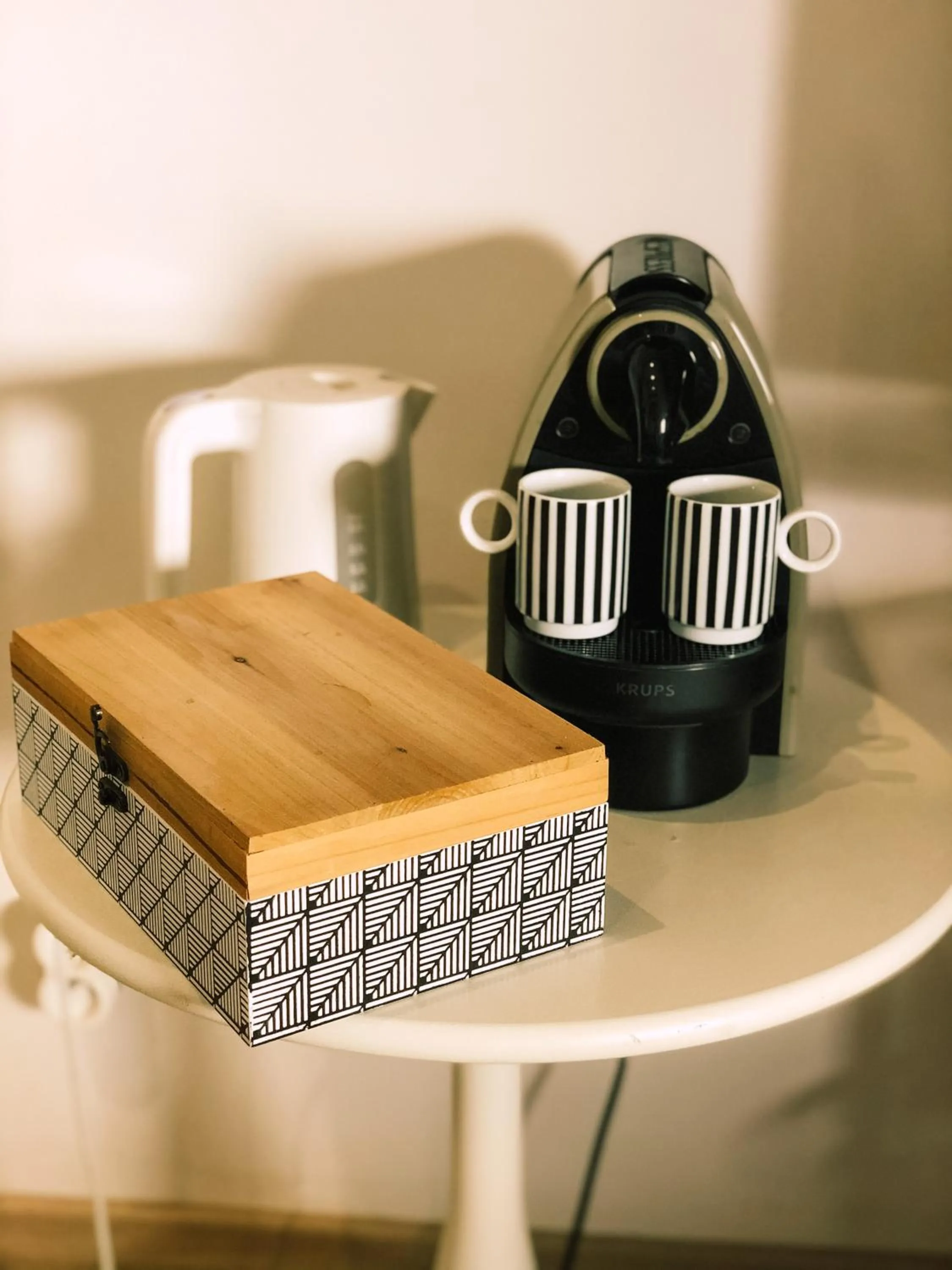 Coffee/tea facilities in Maison d'hôtes La Rose d'Alsace