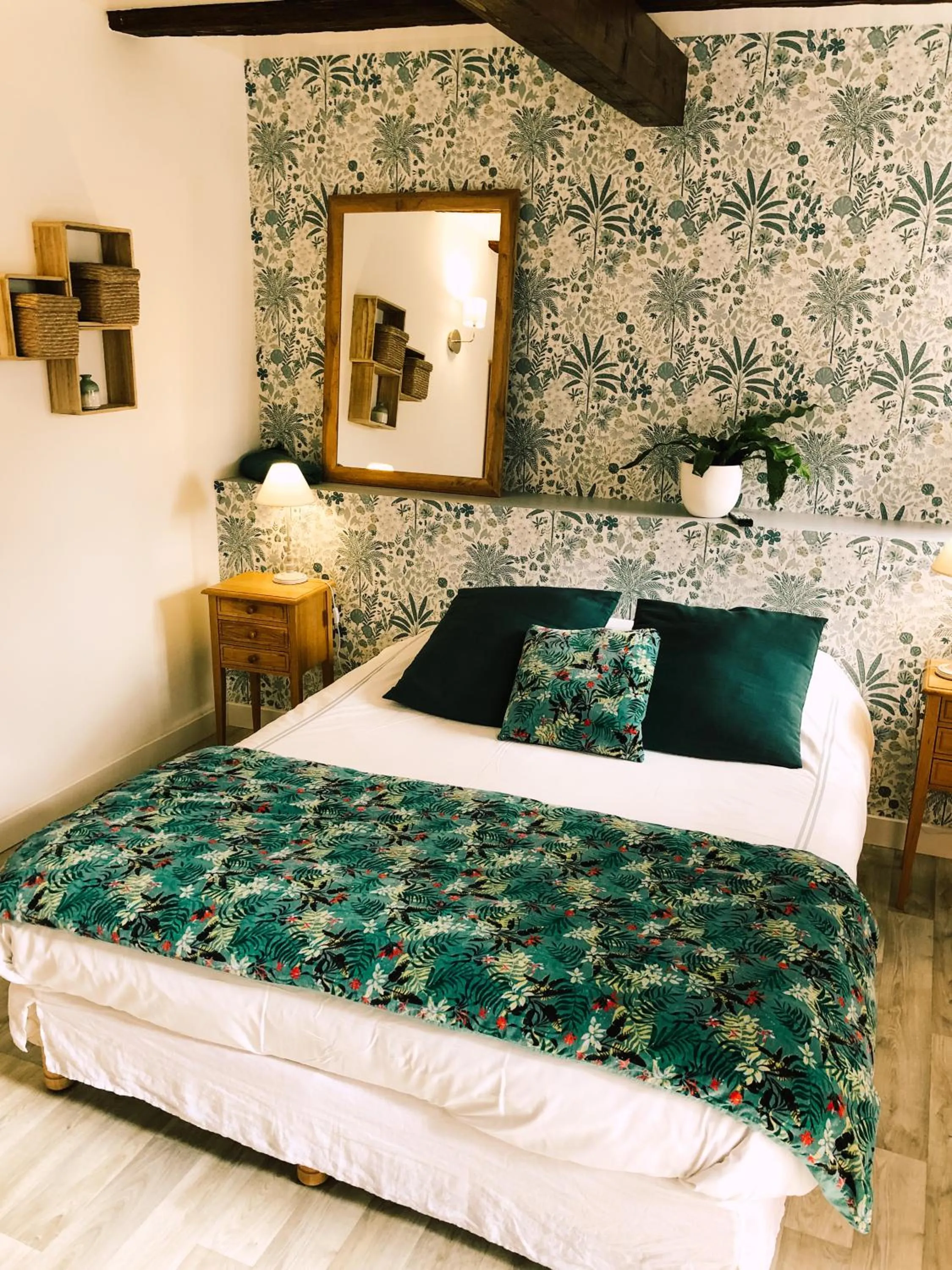 Bedroom, Bed in Maison d'hôtes La Rose d'Alsace