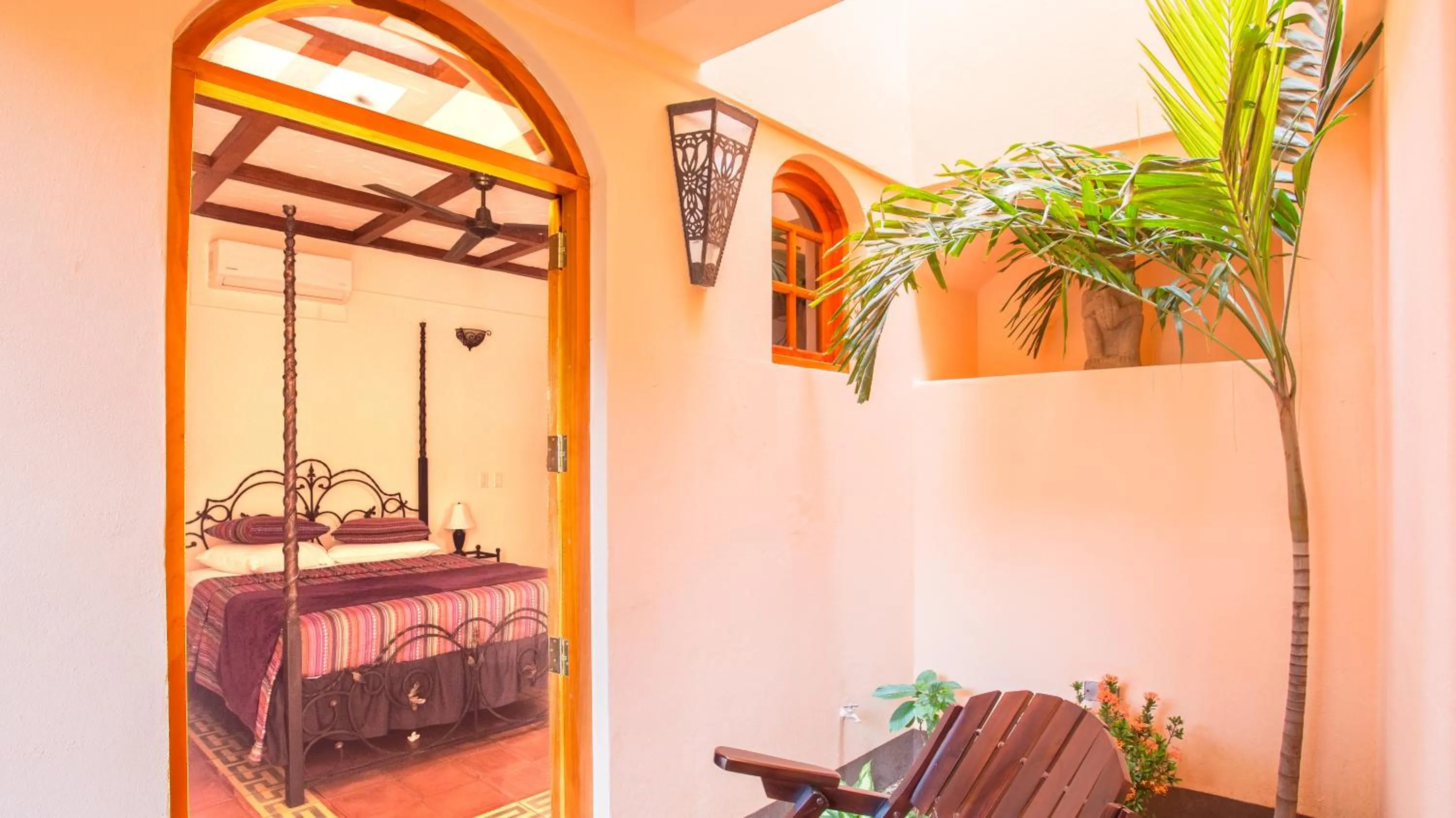 Bed in Hotel Casa San Francisco