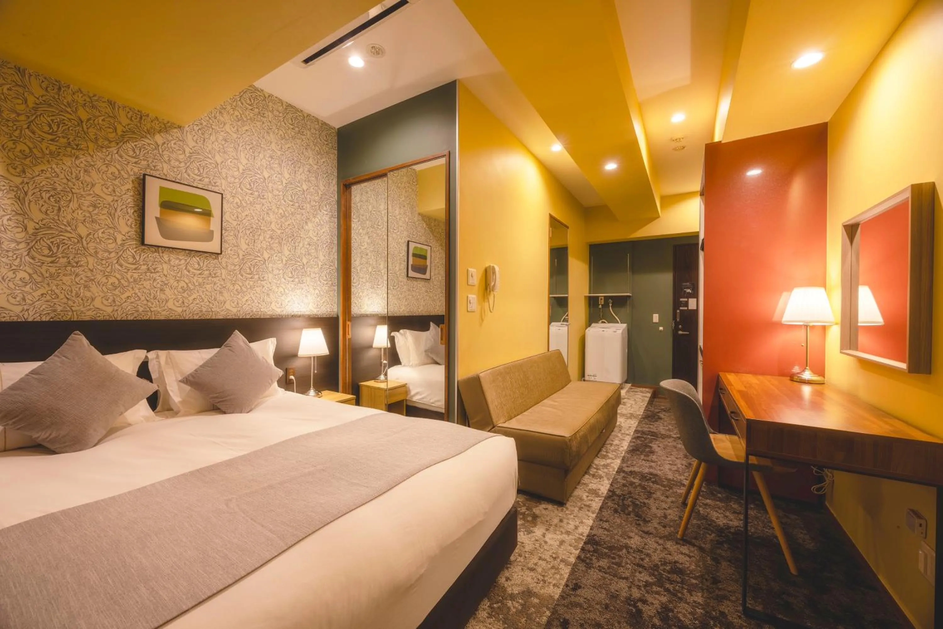 Bed in Centurion Hotel Residential Akasaka Station