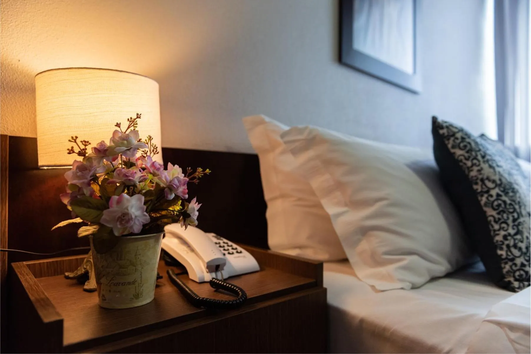 Bed in Hotel Itajara