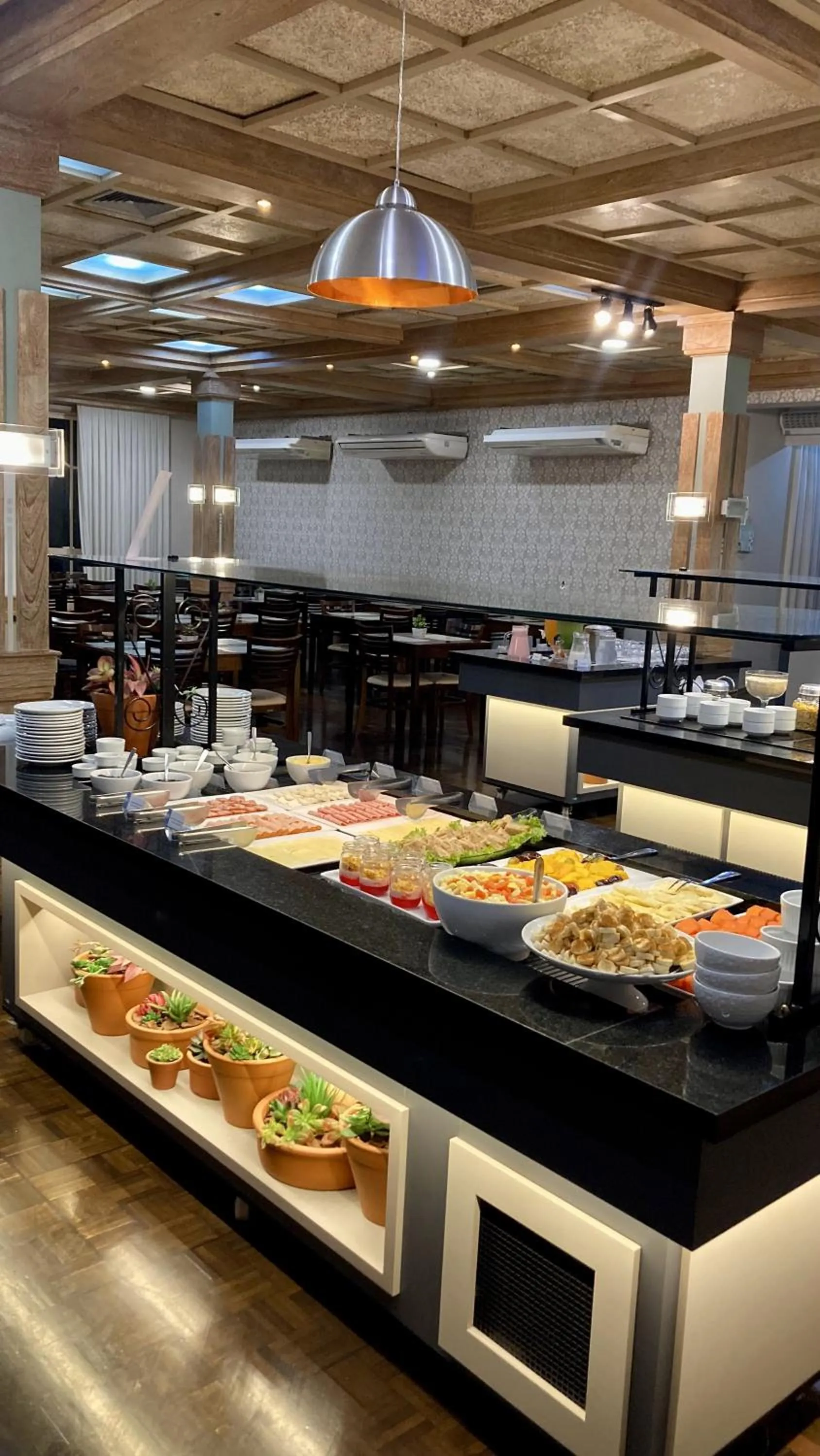 Buffet breakfast in Hotel Itajara