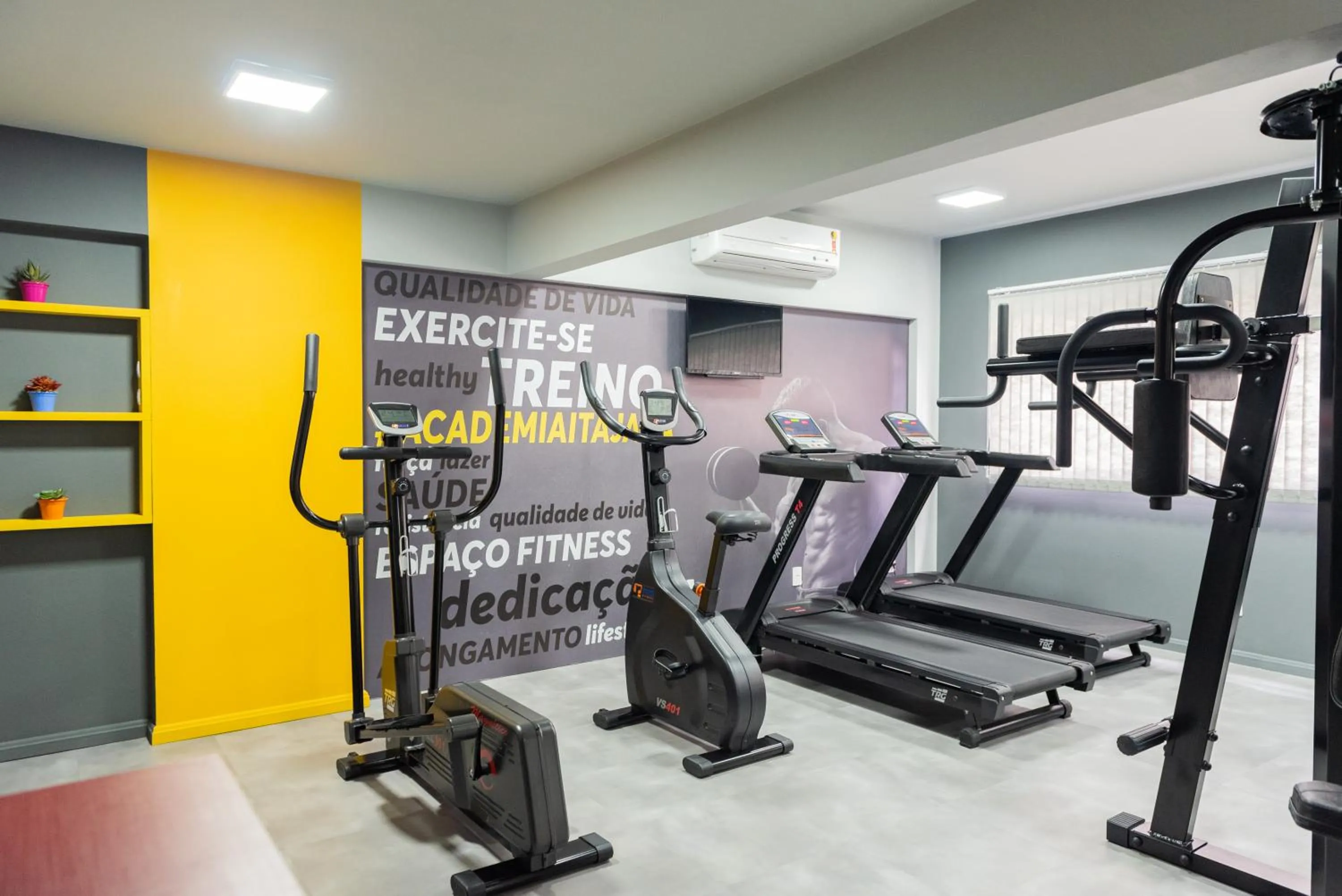 Fitness centre/facilities in Hotel Itajara