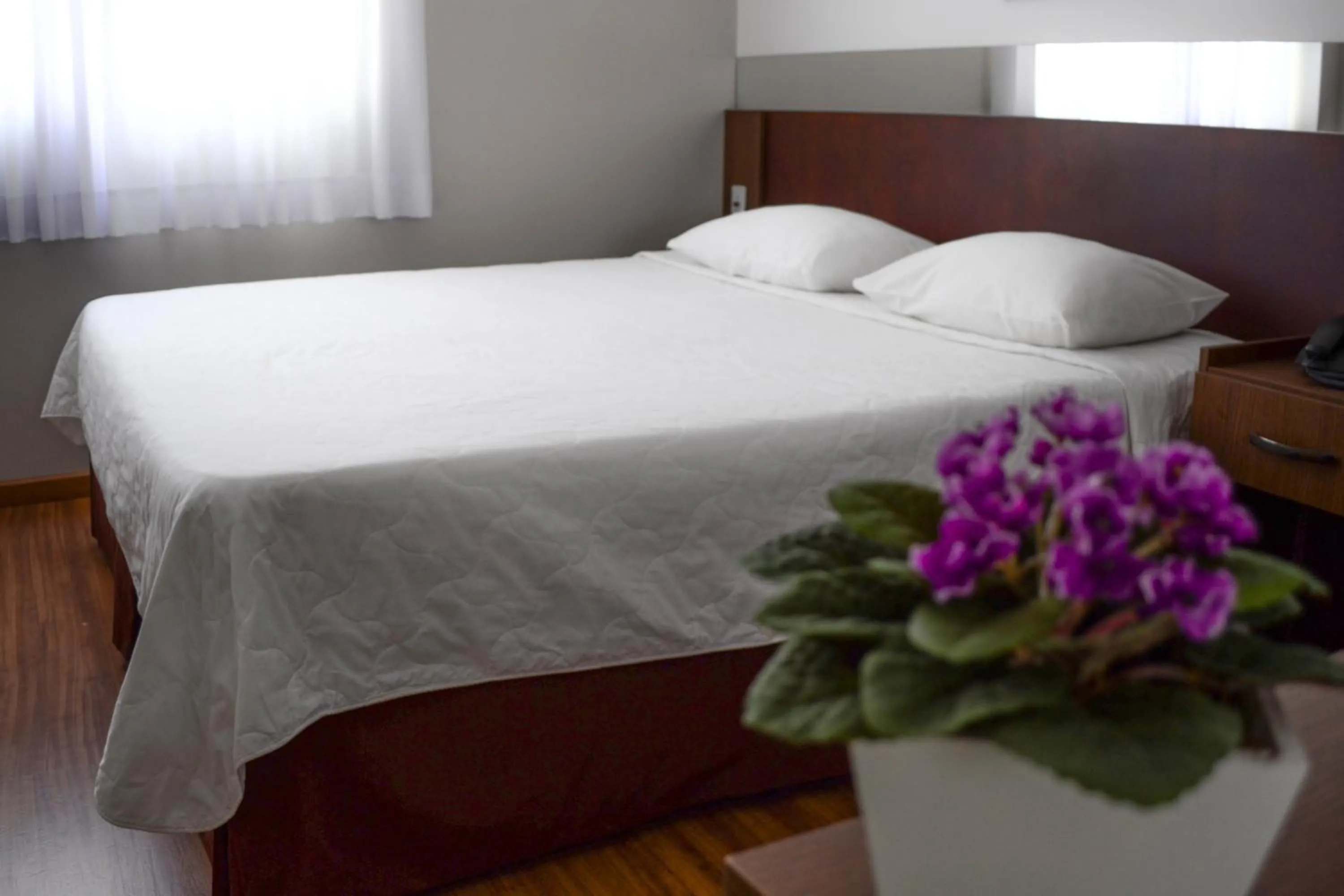 Bed in Hotel Itajara