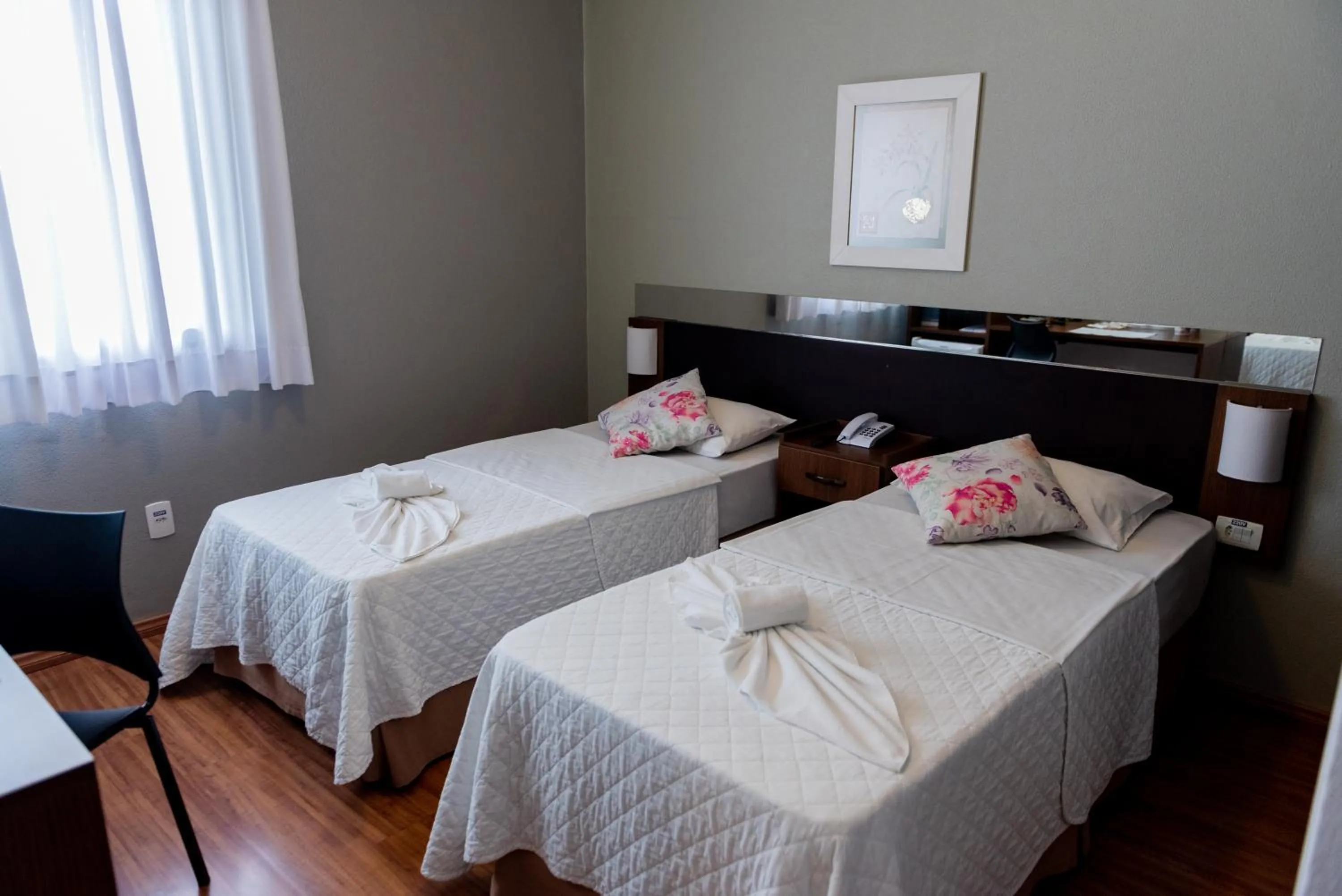 Bed in Hotel Itajara