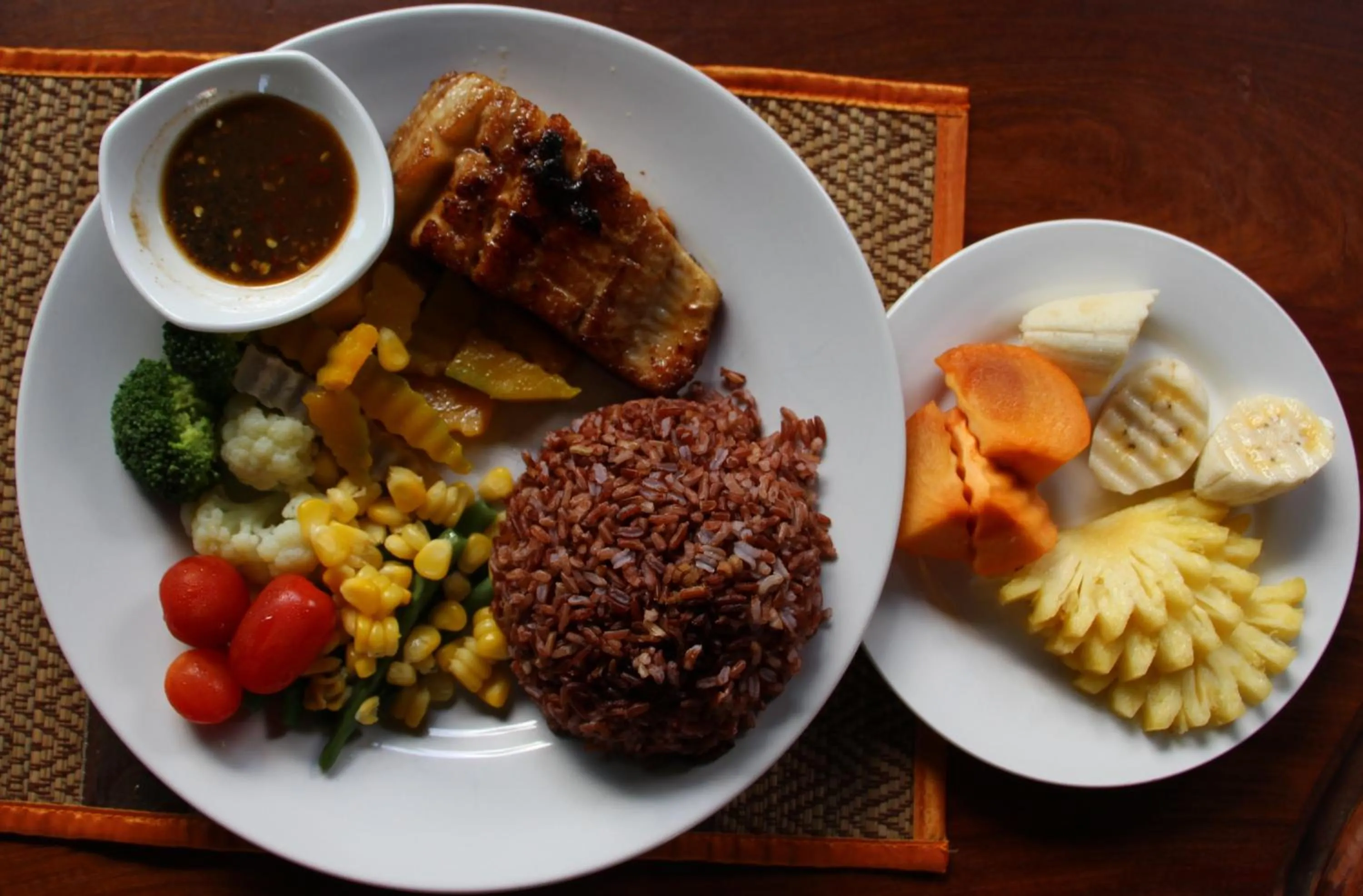 Food in The Coconut House Hotel